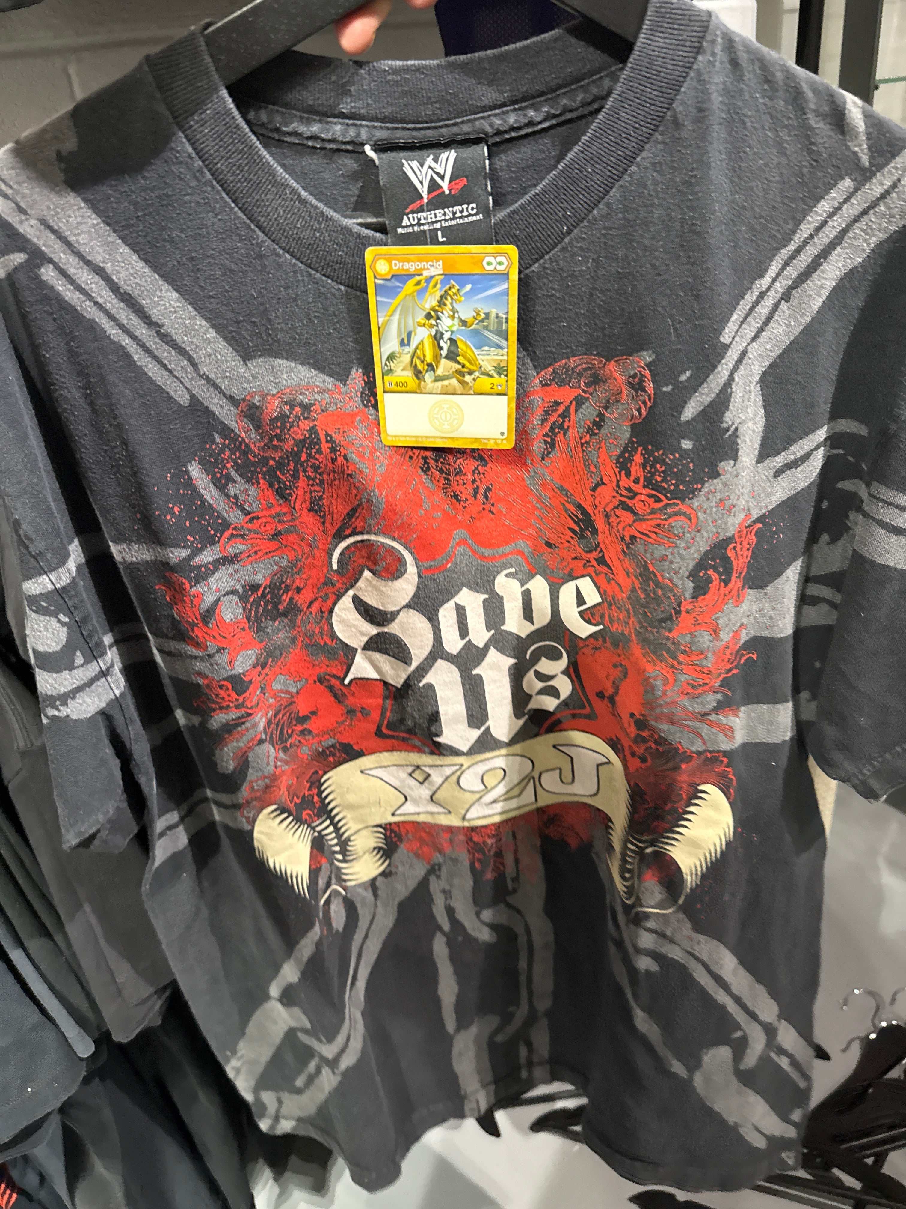 VTG WWE Y2J Save Us Sz L