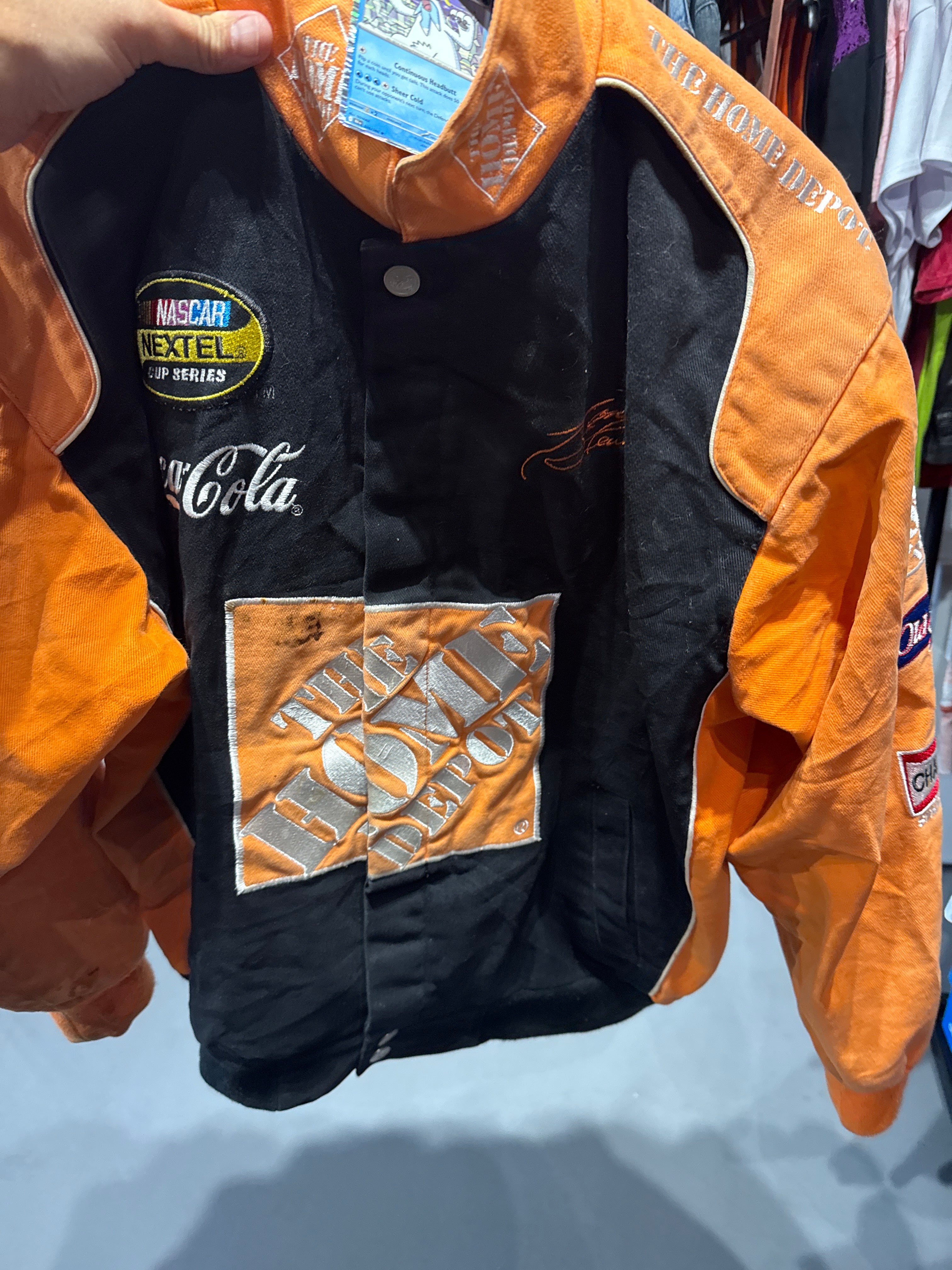 Home Depot Racing Jacket Sm - AS IS