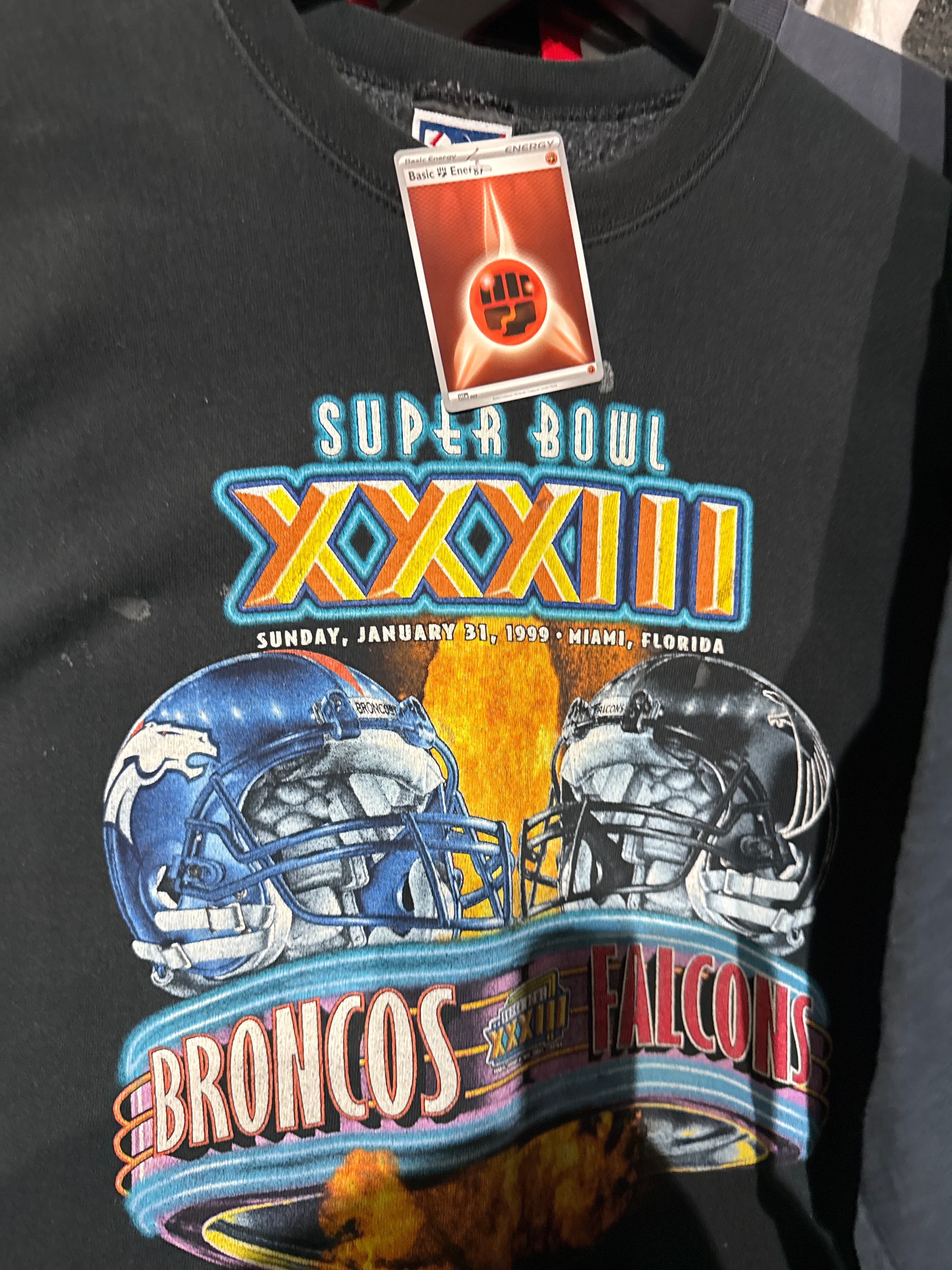 Super Bowl XXXIII sweatshirt Sz L
