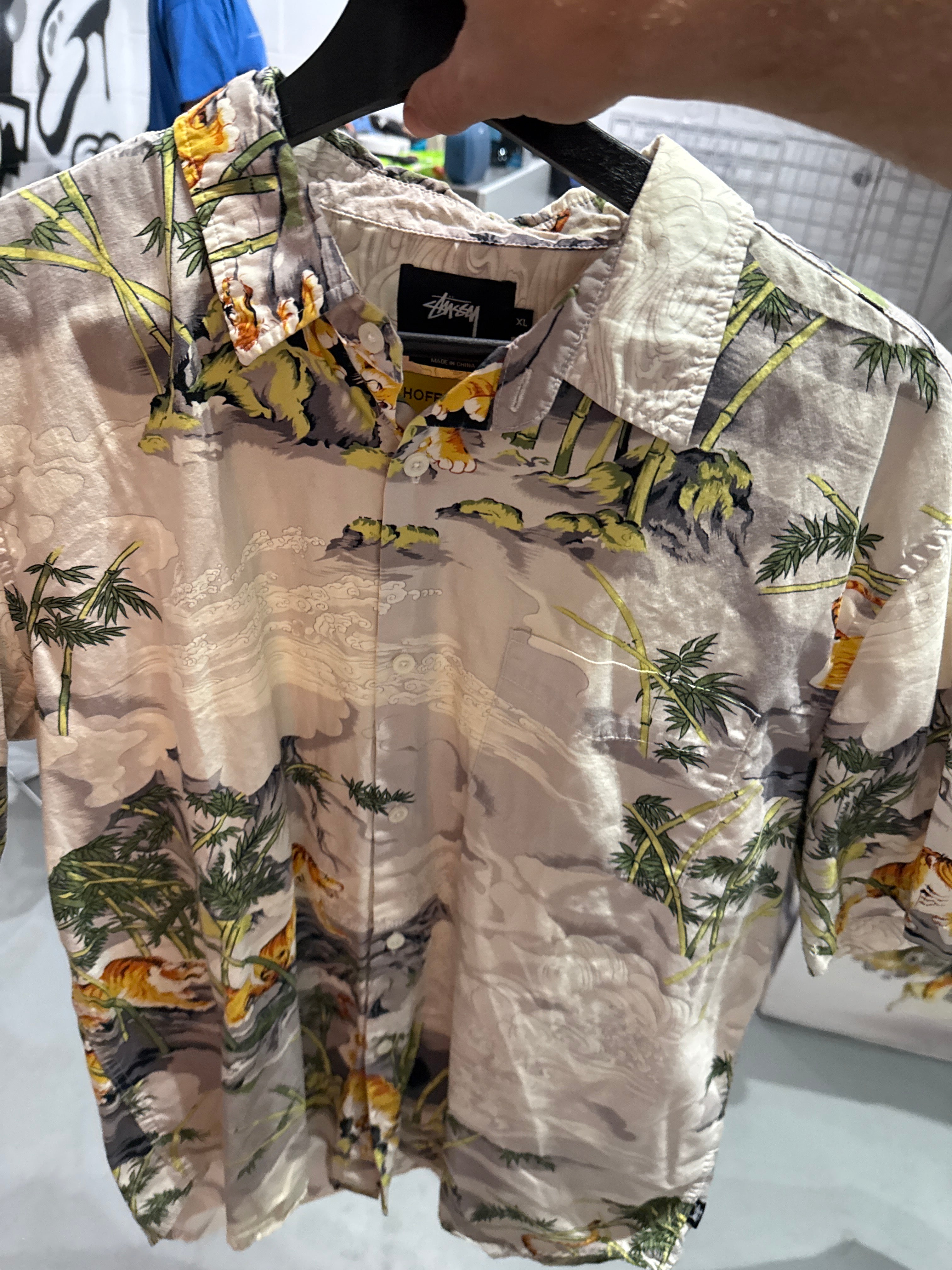 Stussy Hoffman Hawaiian Sz XL