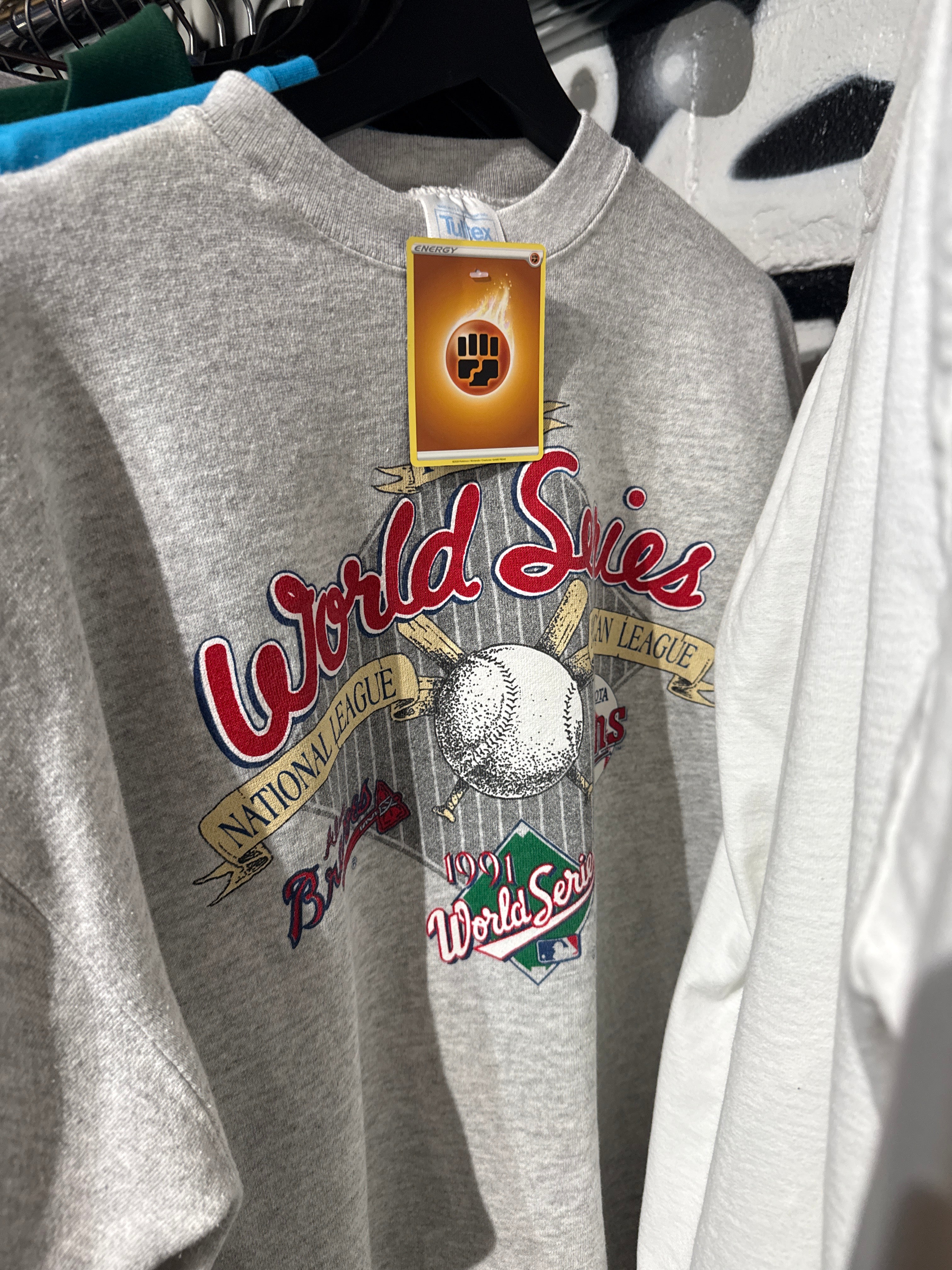 VTG Braves 91 WS Crewneck XL