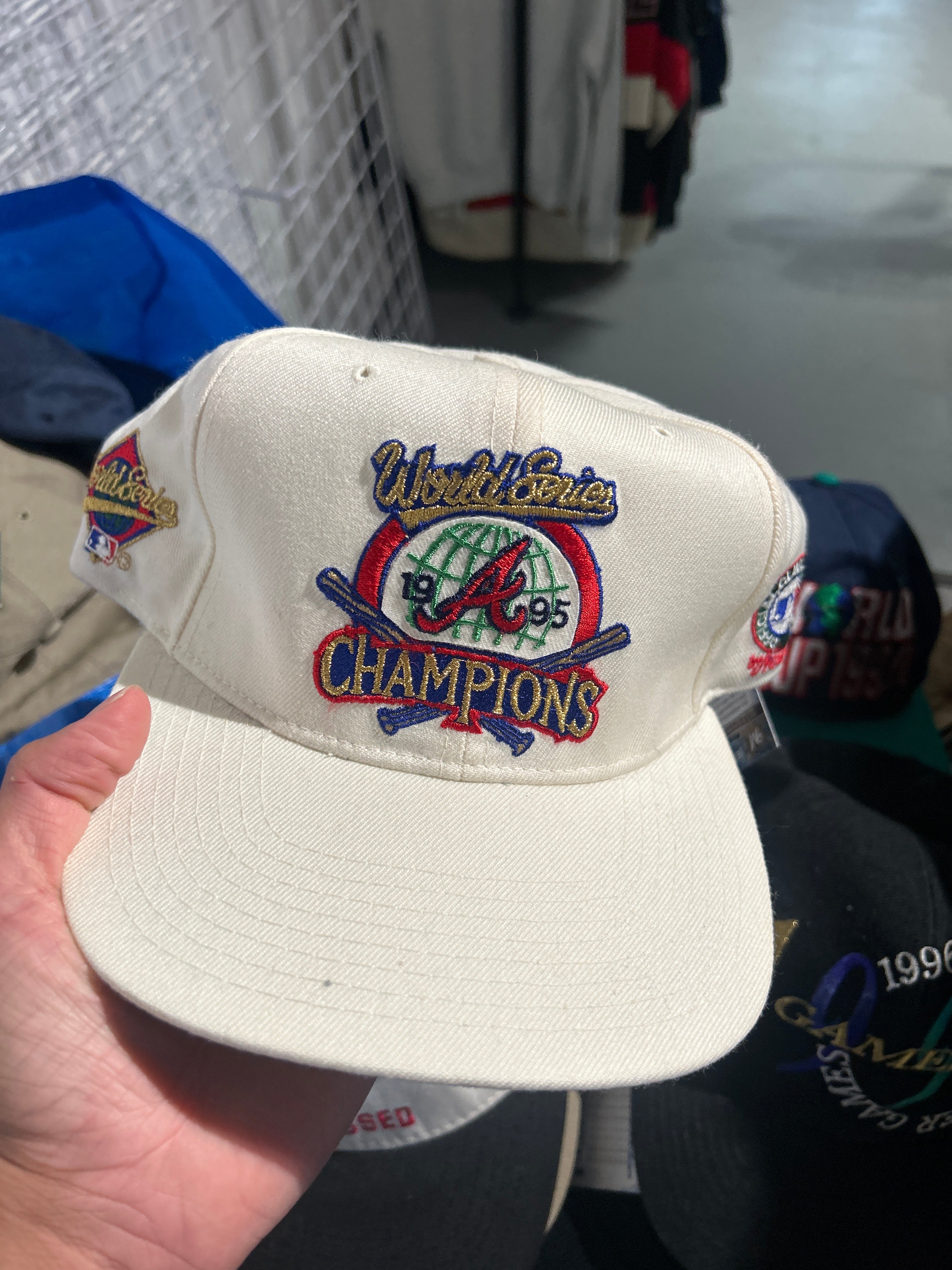 VNTG Braves World Series Hat