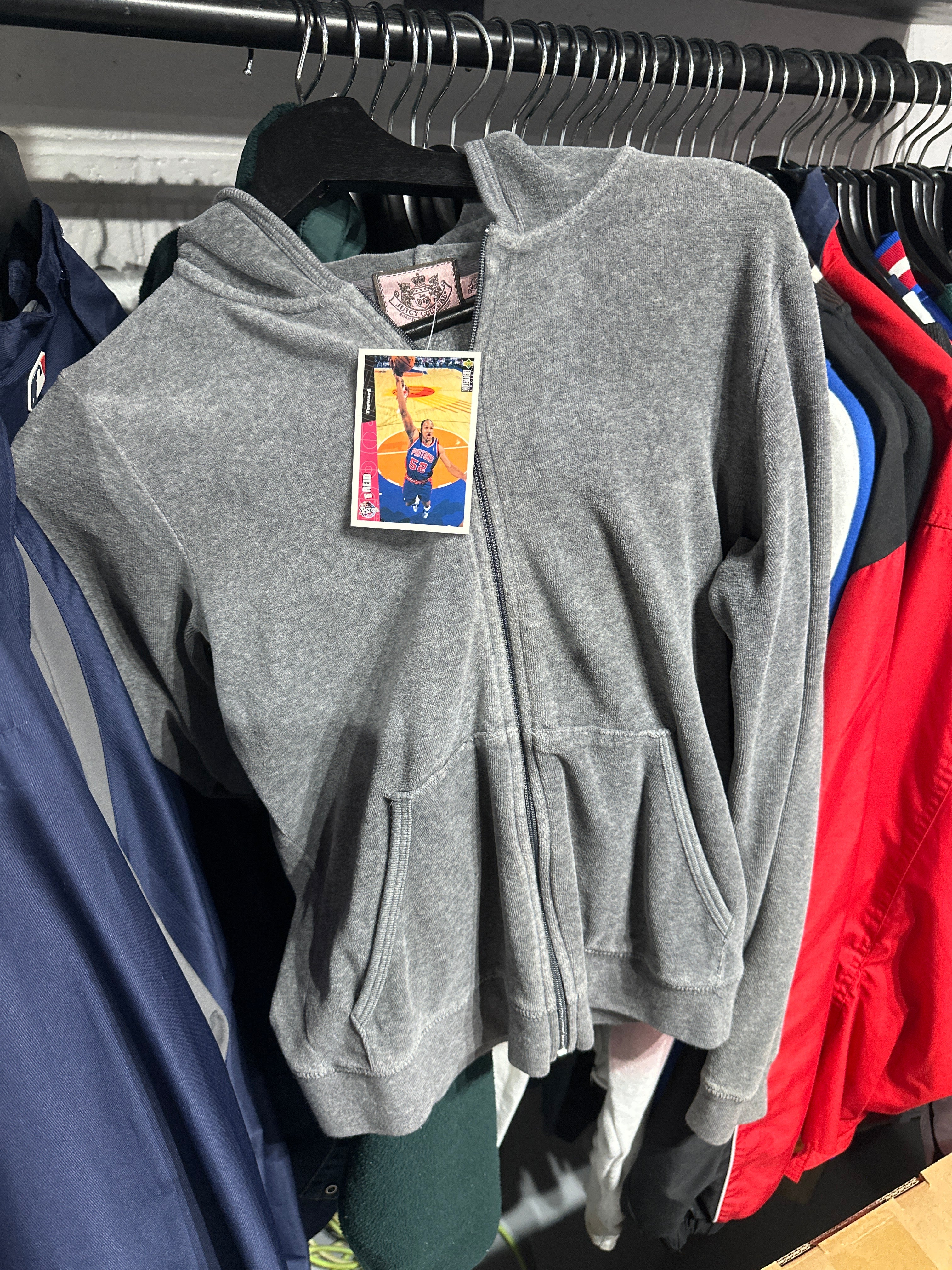 Y2K Juicy Zip Hoodie (L)