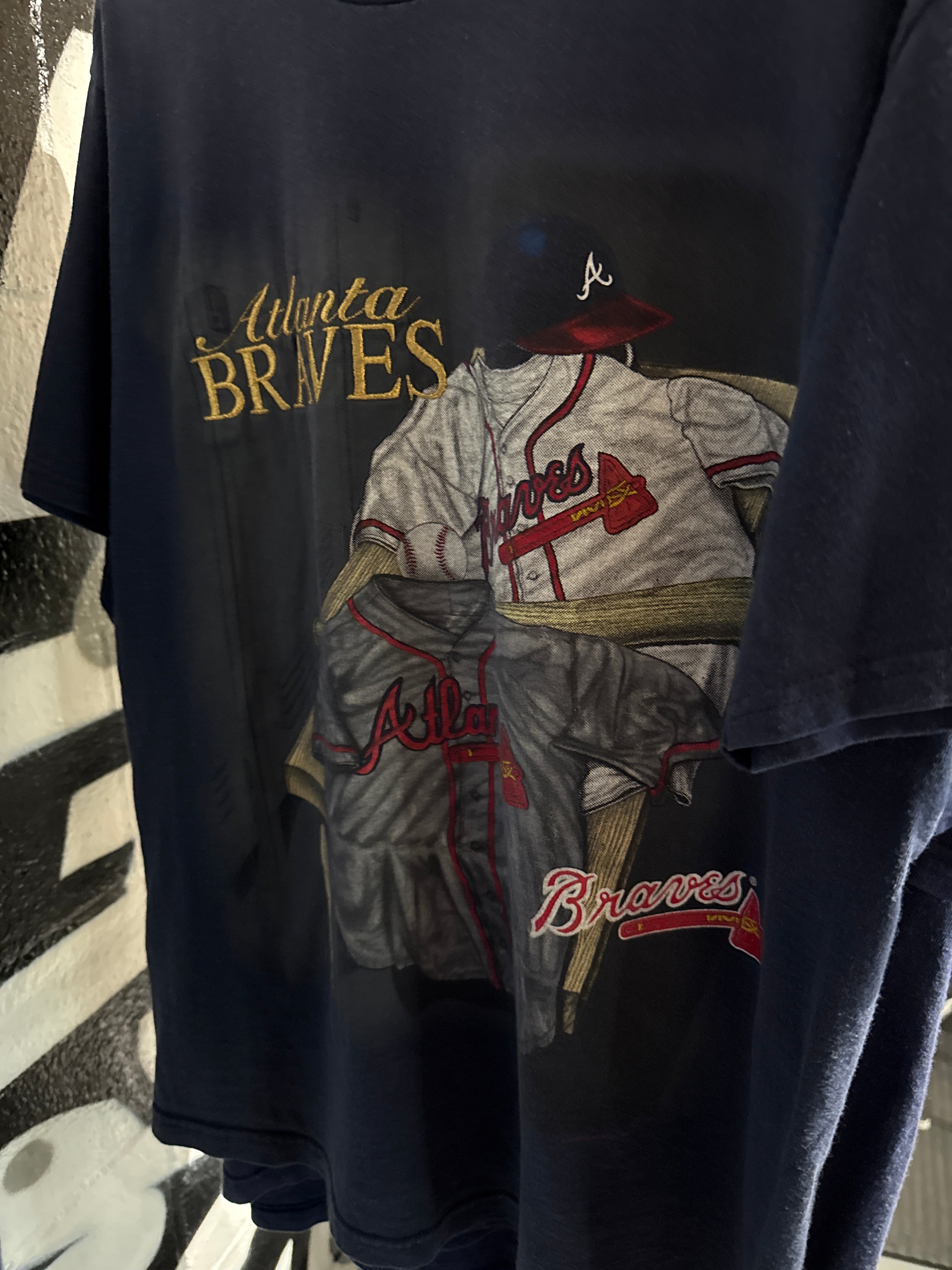 VTG ATL Braves Locker Room Sz M