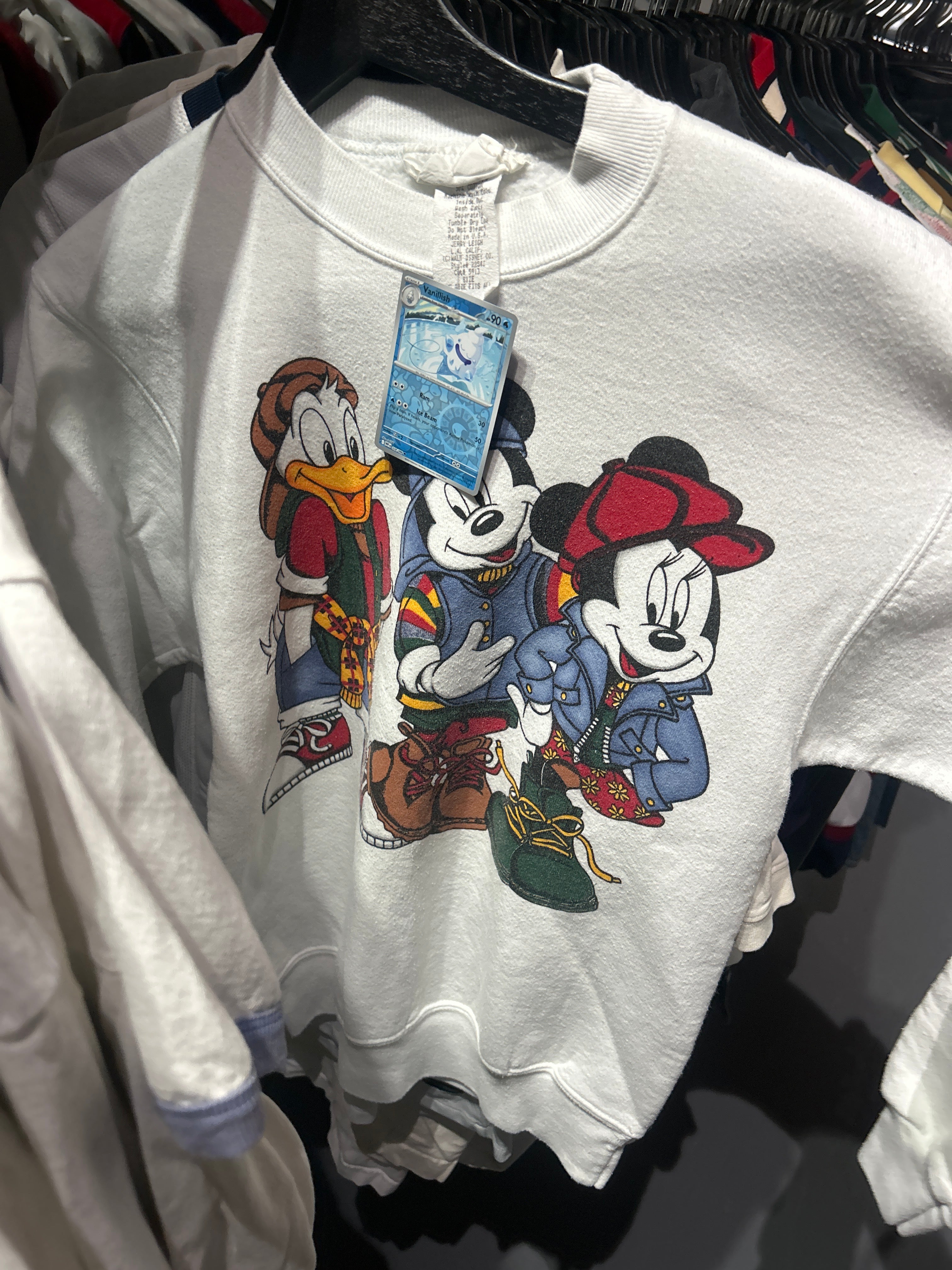 VNTG Mickey Crewneck Sz M