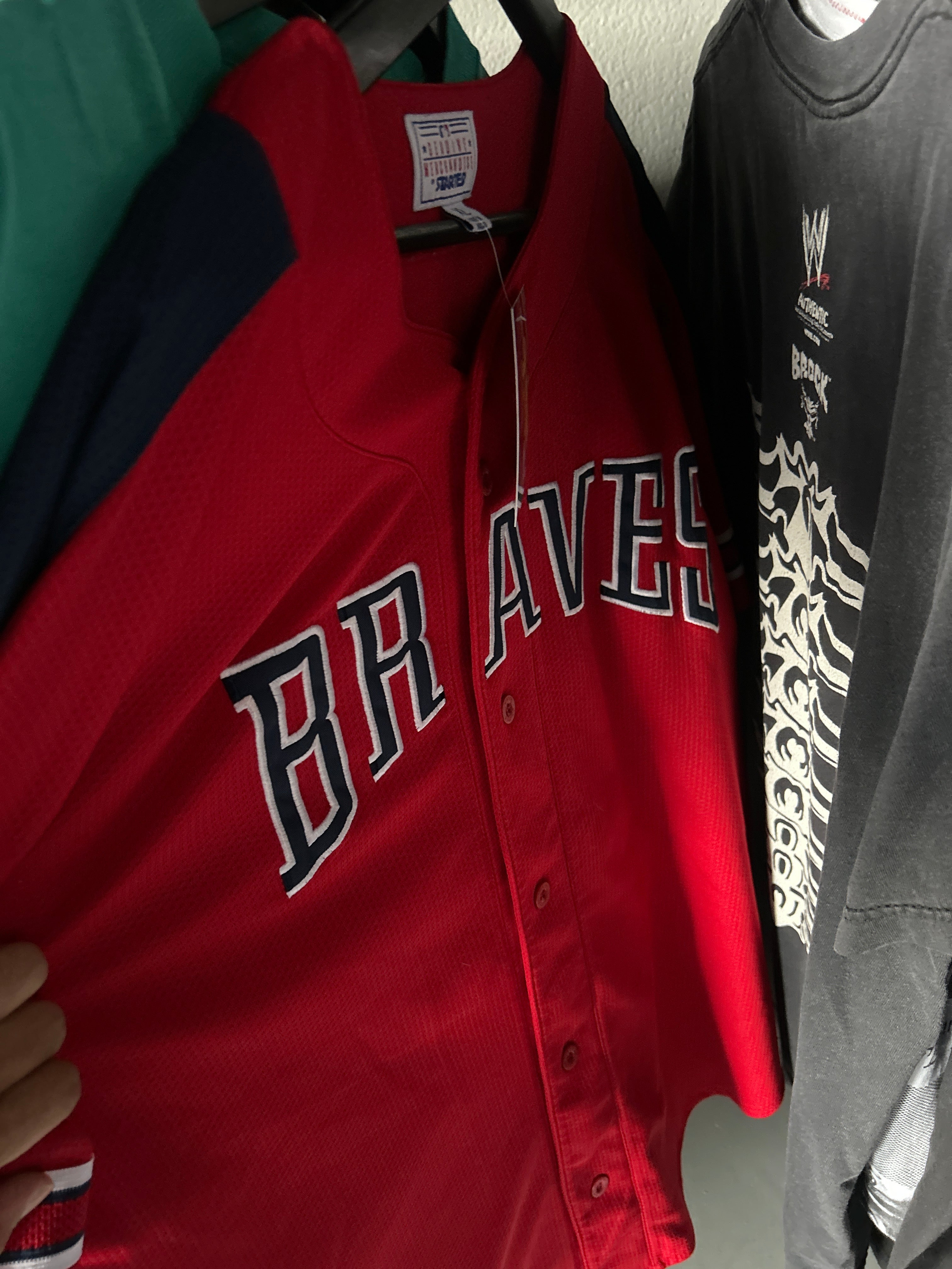 VNTG Braves Starter Jersey Sz XL