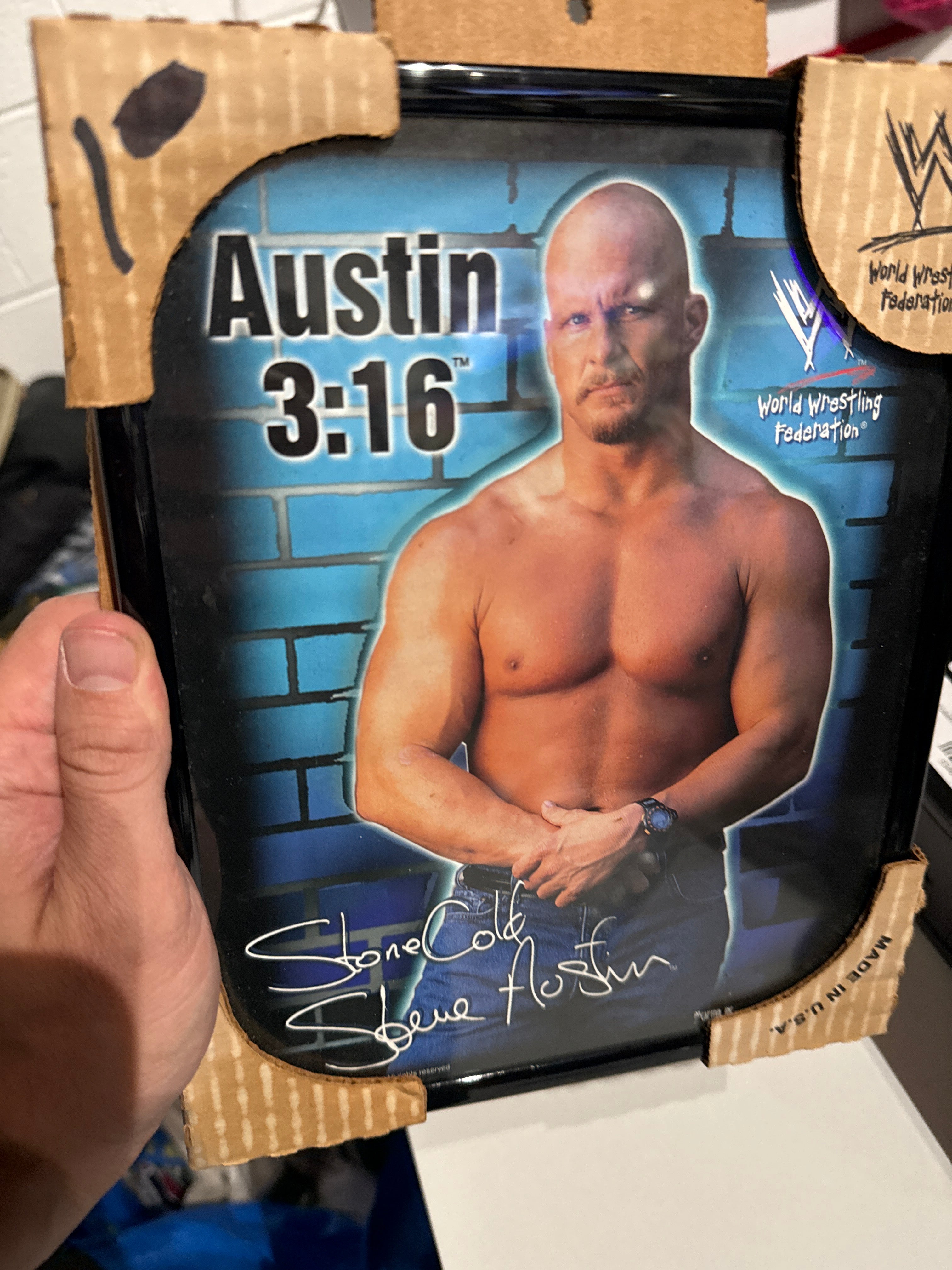 Austin 3:16 Framed Pic