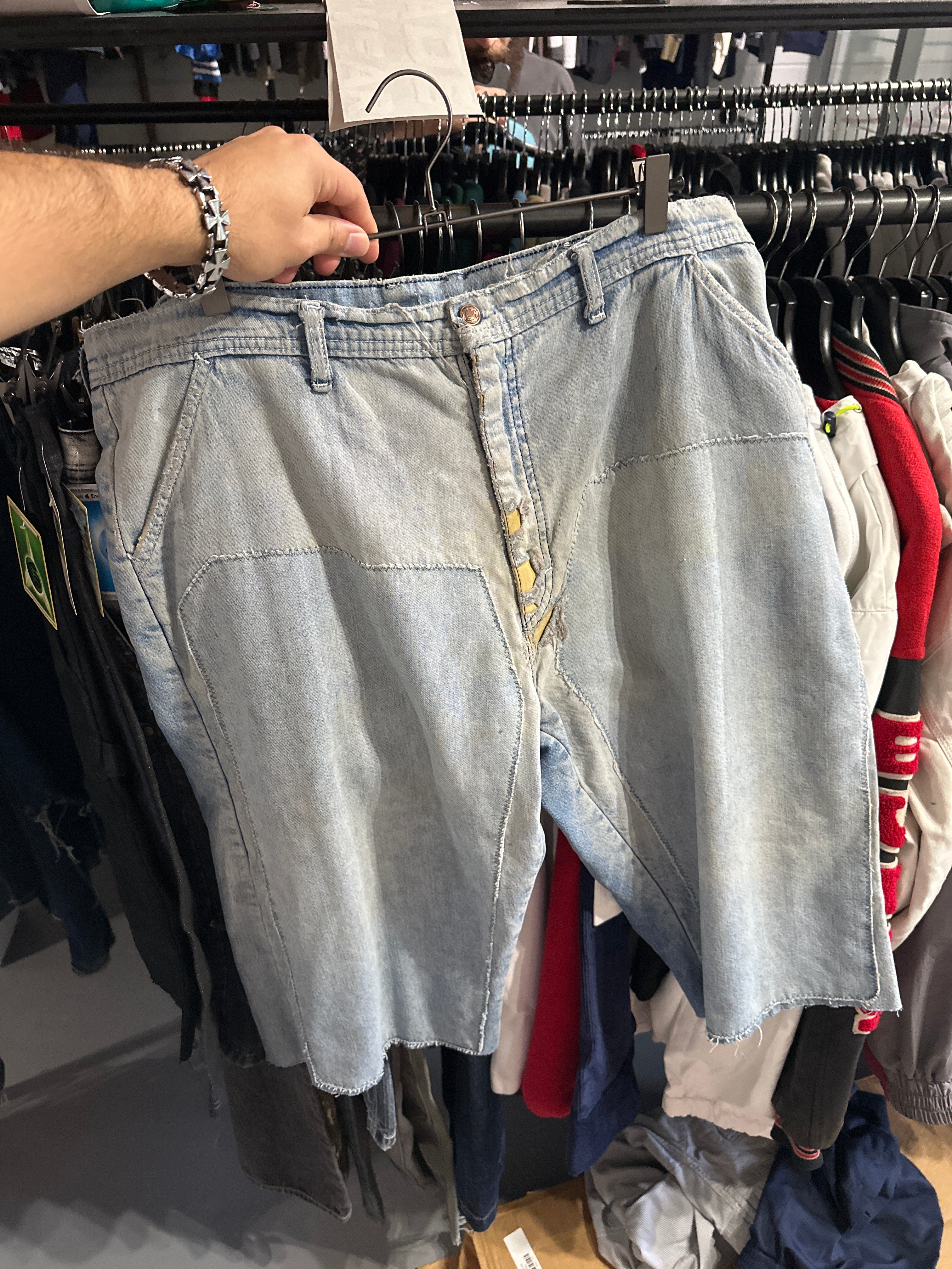 Vtg Conductor Double Knee Shorts (40)
