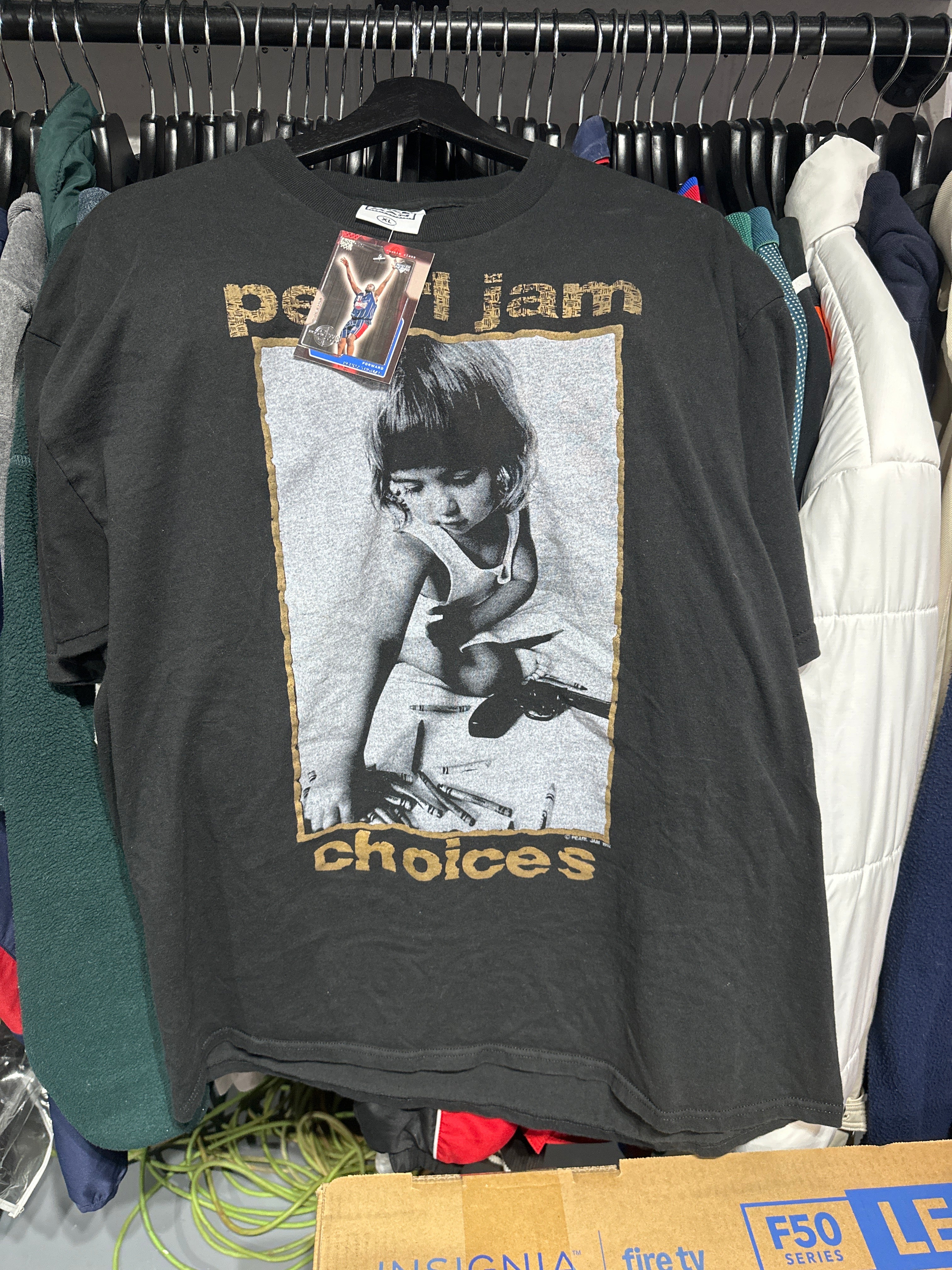 Vtg Pearl Jam Choices Tee (XL)