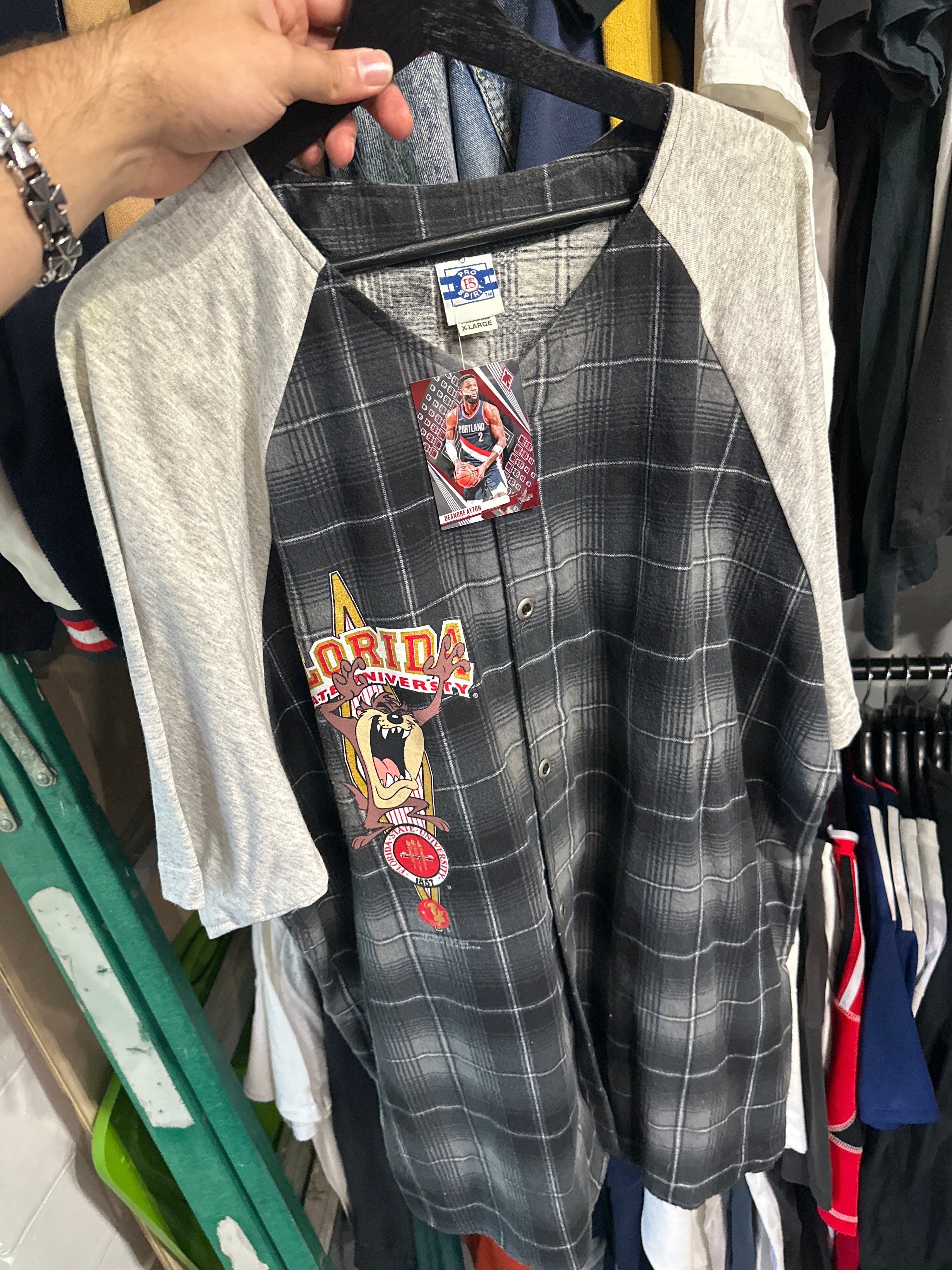 Vtg FSU Taz Jersey (XL)