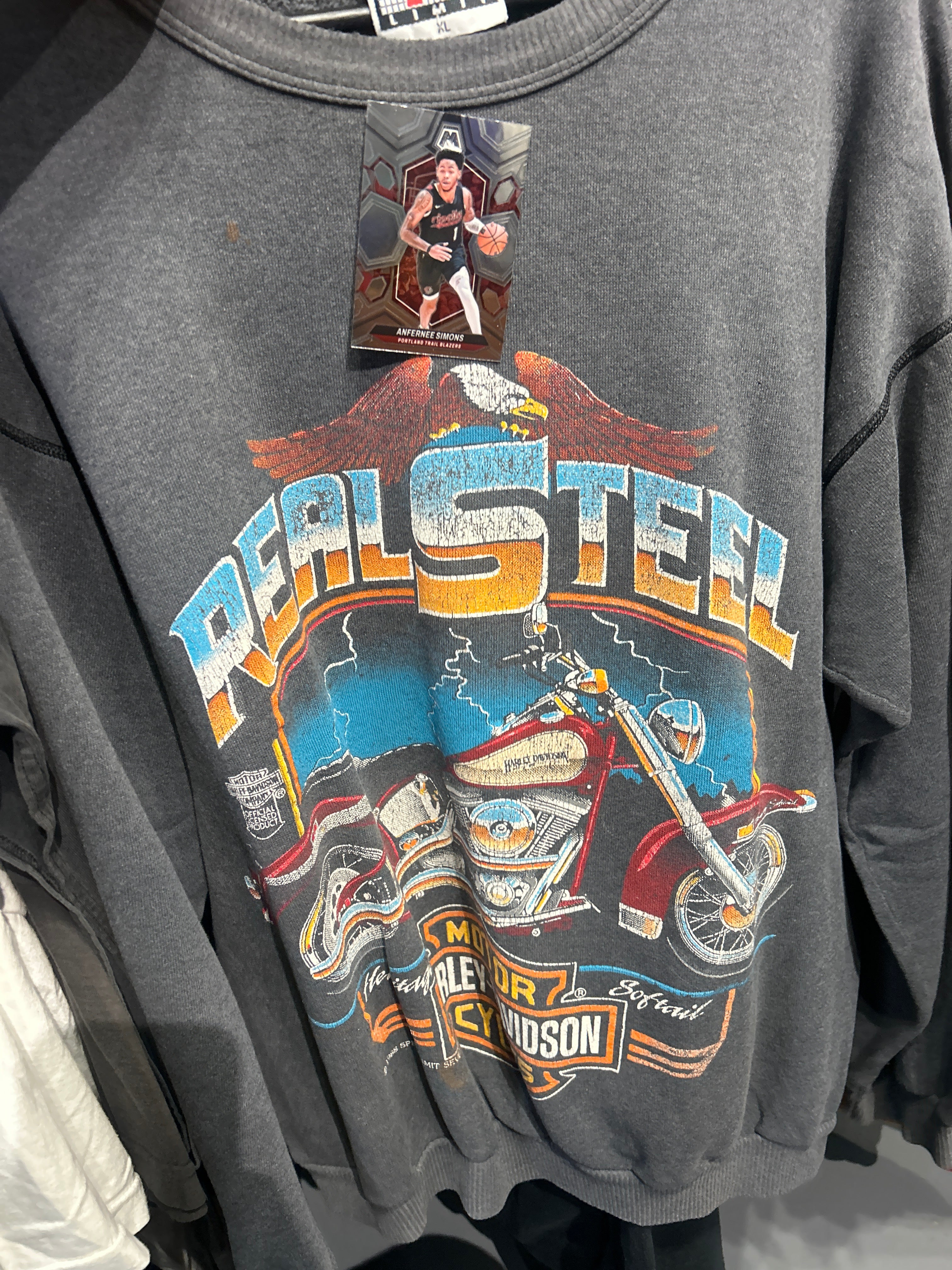 VNTG Harley Real Steel Sz XL
