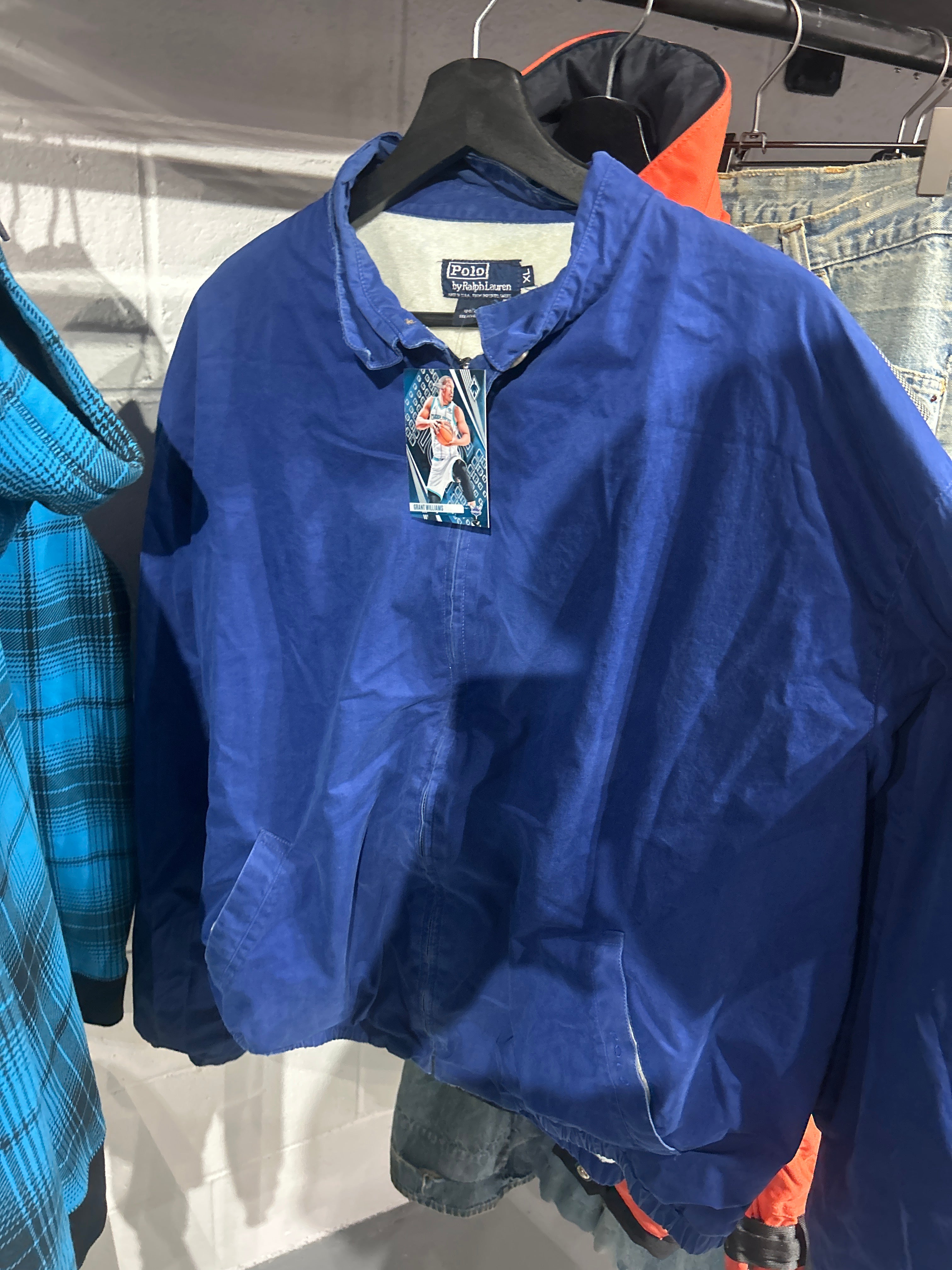 VNTG Polo Bomber Sz XL