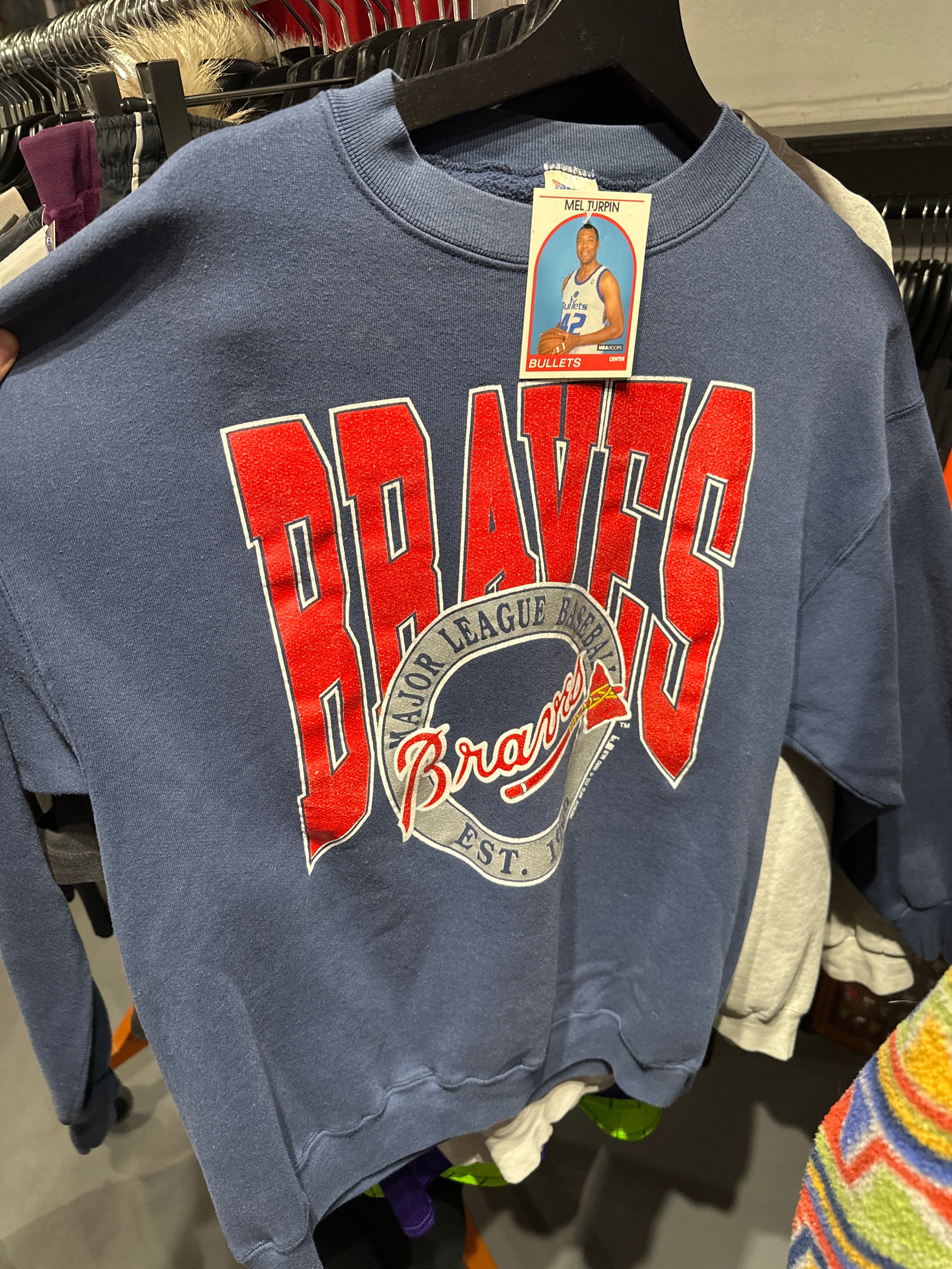 Vtg Braves Crewneck (L)