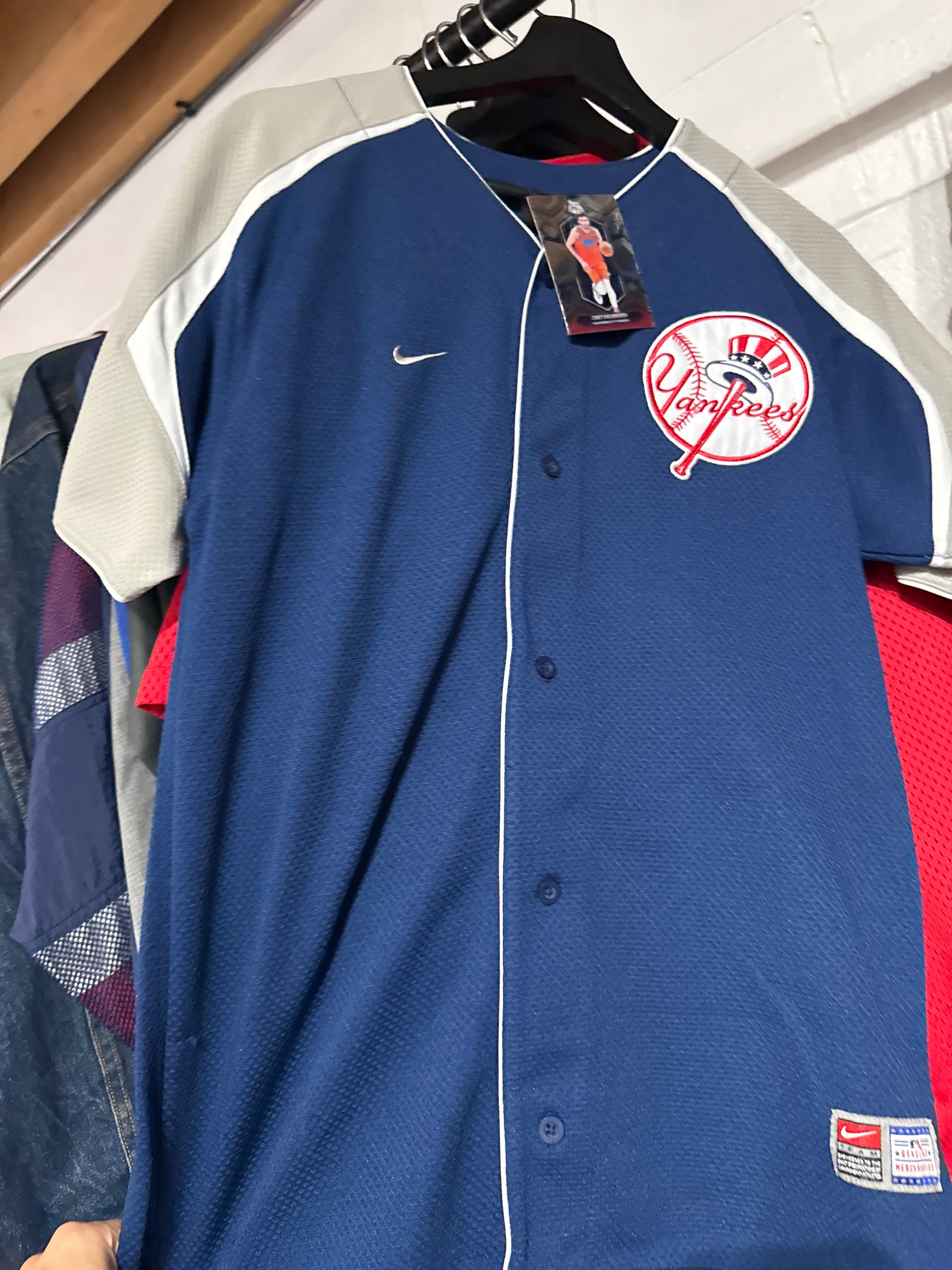 VTG Yankees Nike Jeter Sz S