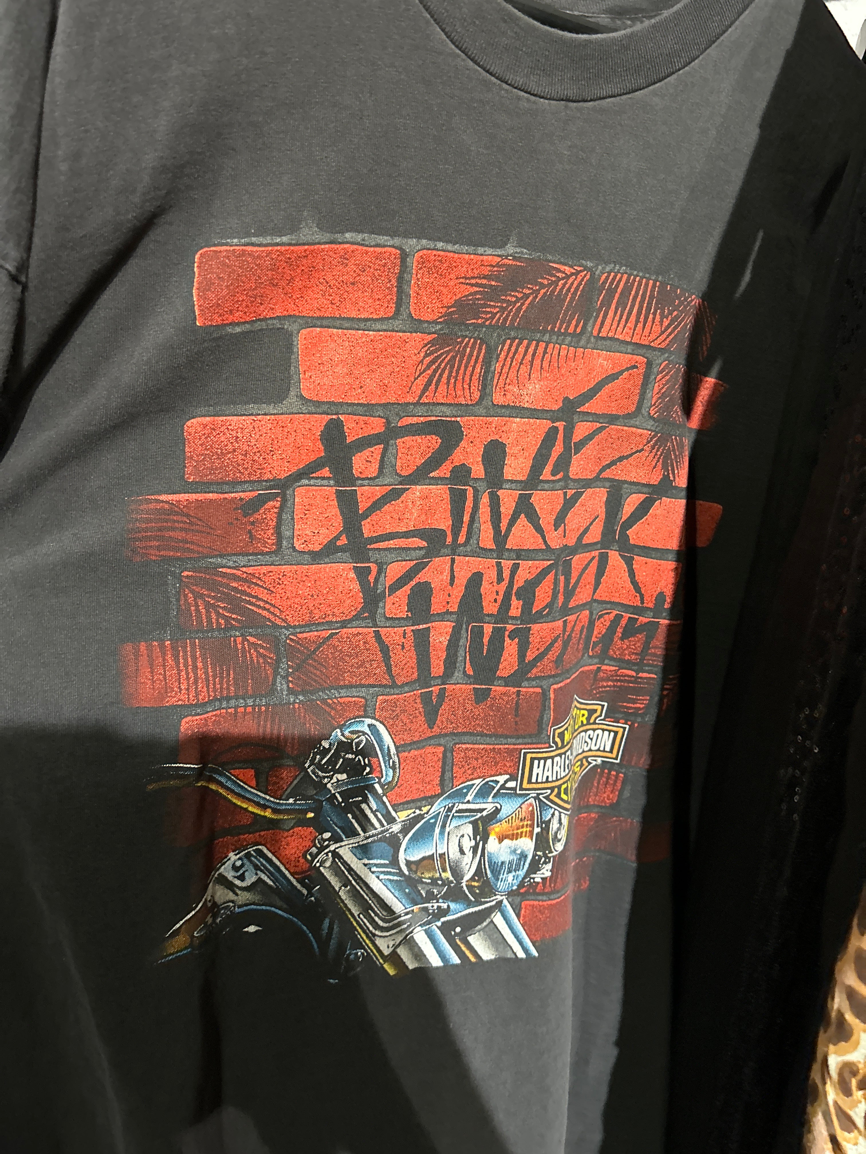 VNTG Harley Bike Week Wall Sz 2XL