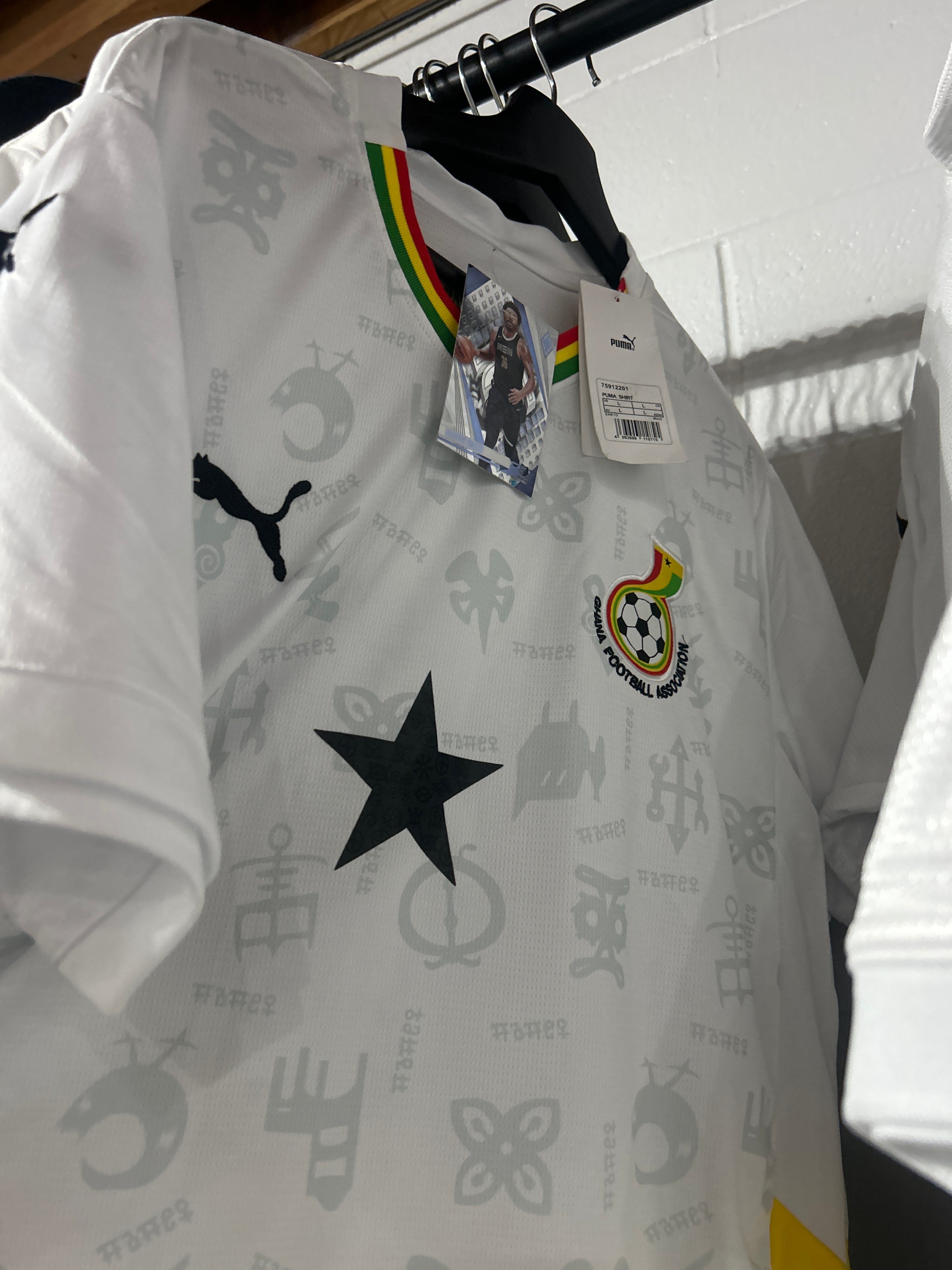 Ghana Soccer Jersey Sz L