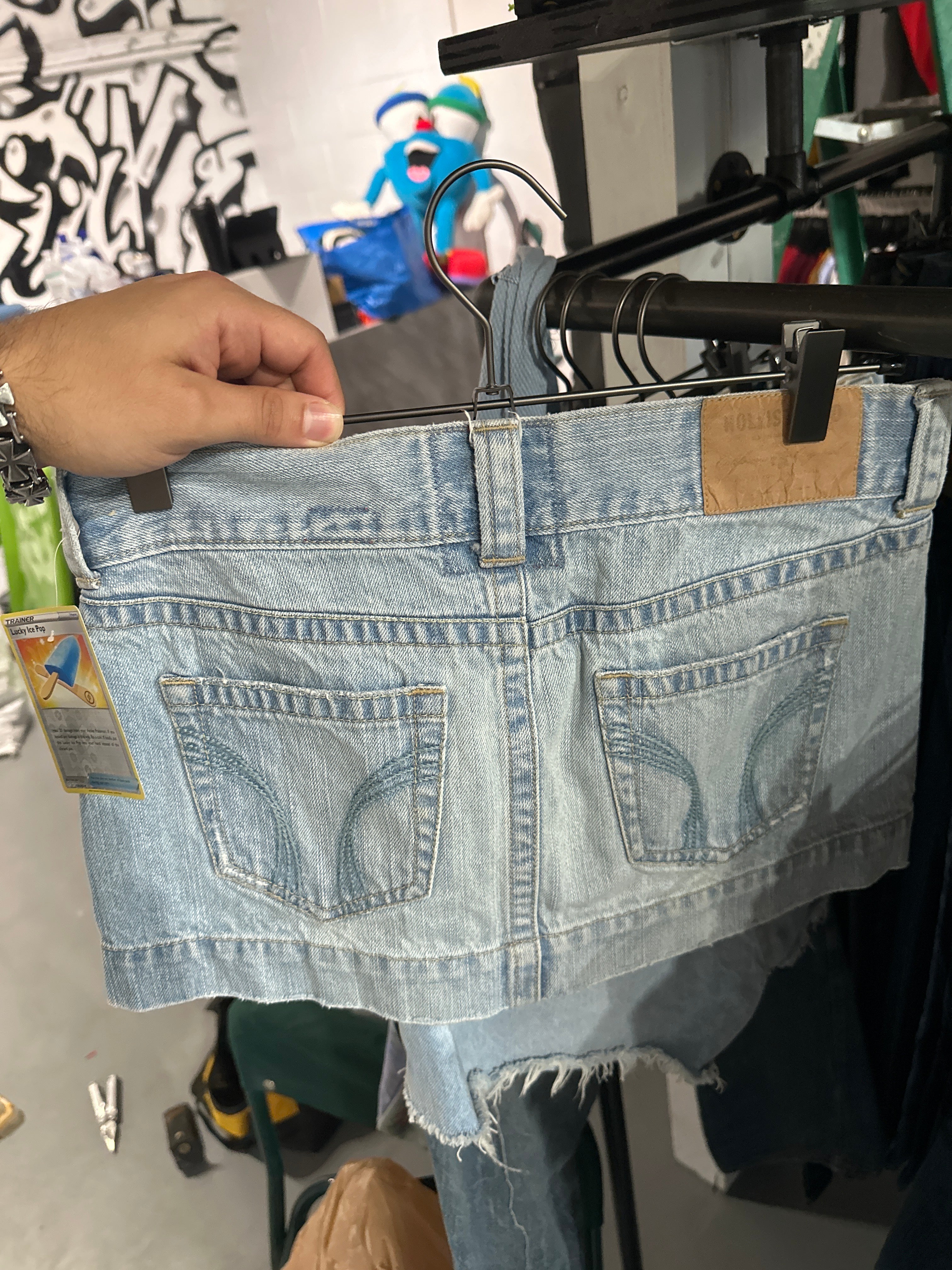 Hollister Denim Skirt (1)