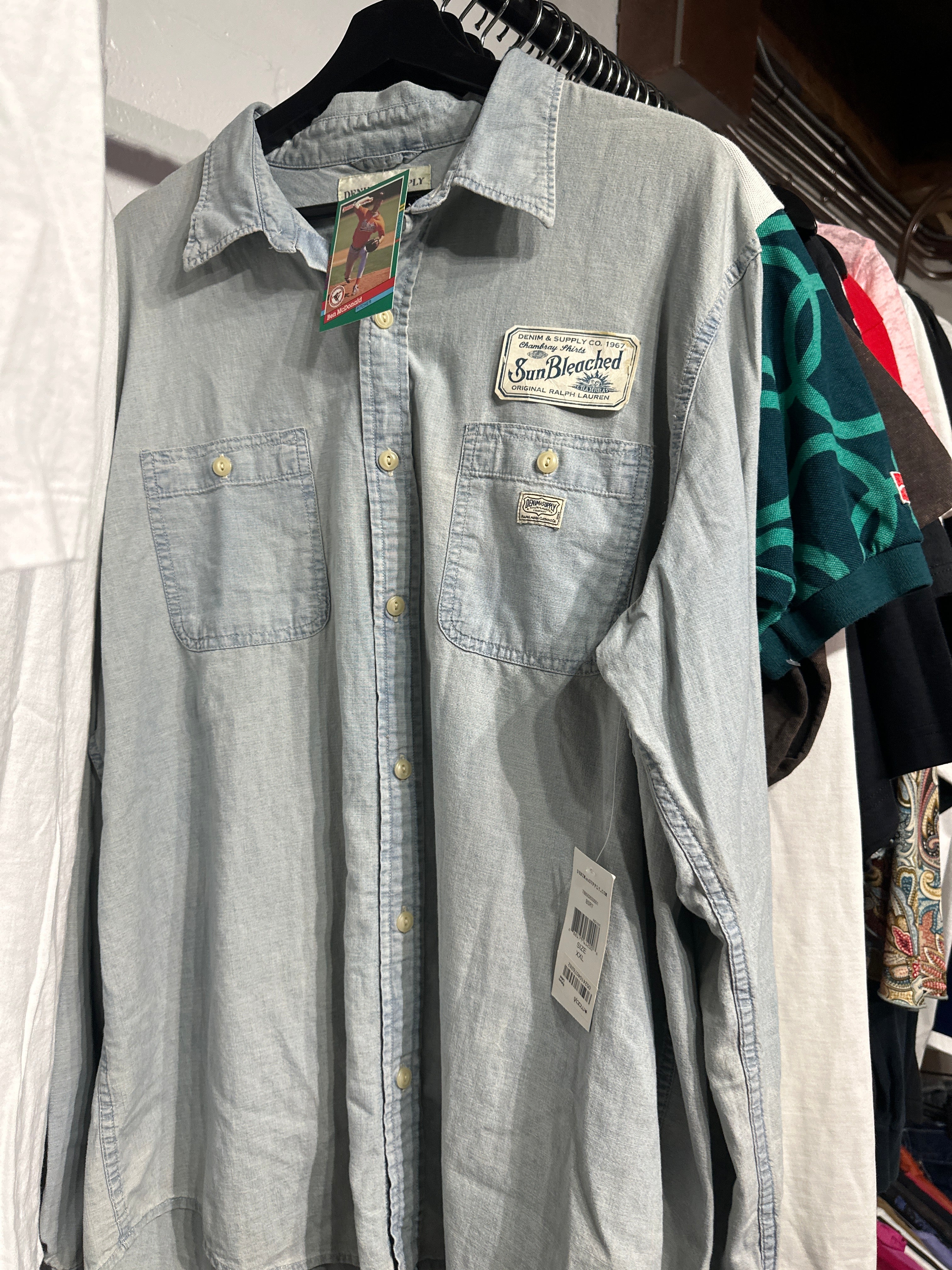 RL Denim Supply Button Up (XXL)