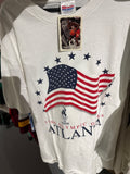 Vintage 96 Olympics USA Flag T-Shirt Sz XL