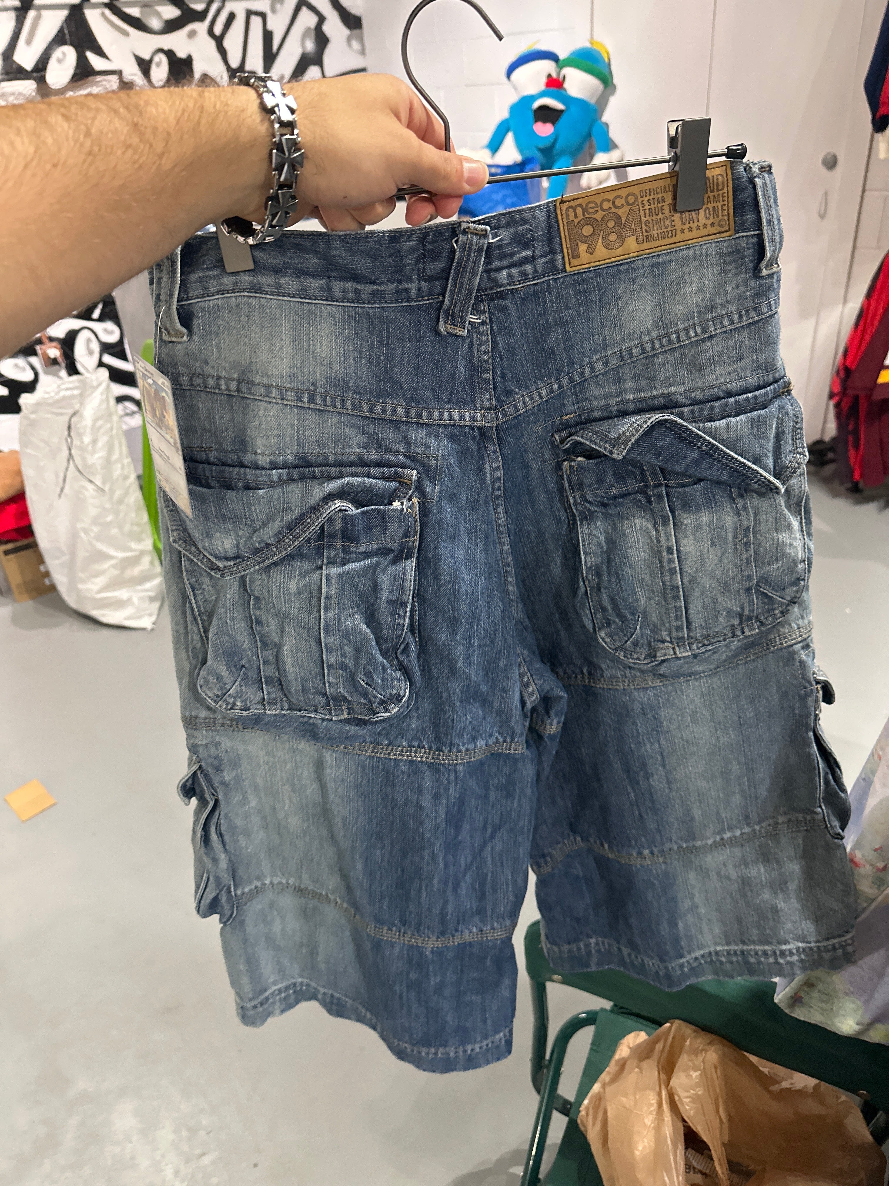 Y2K Mecca Denim Shorts (30)