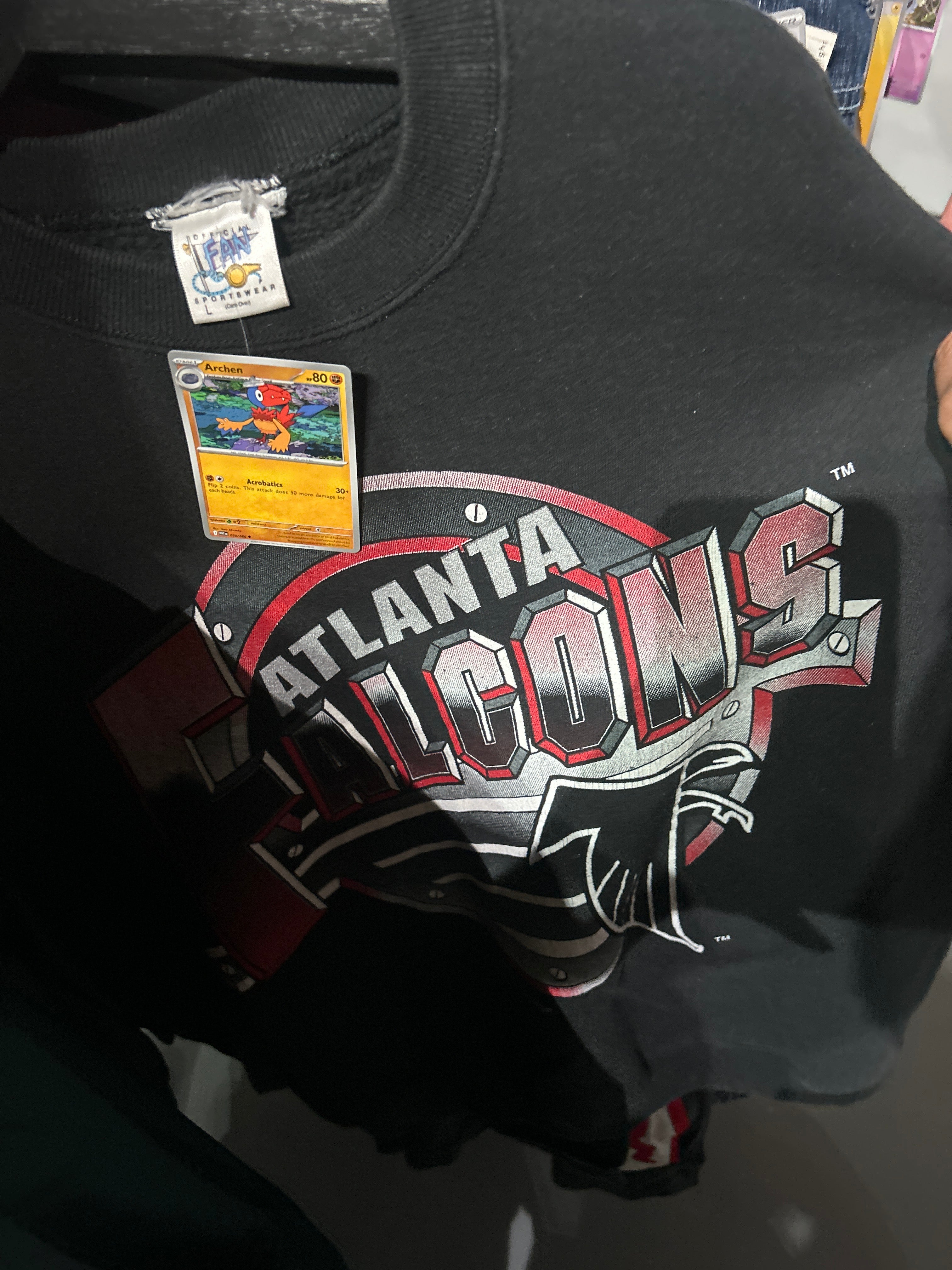 VNTG Falcons Crew Sz L