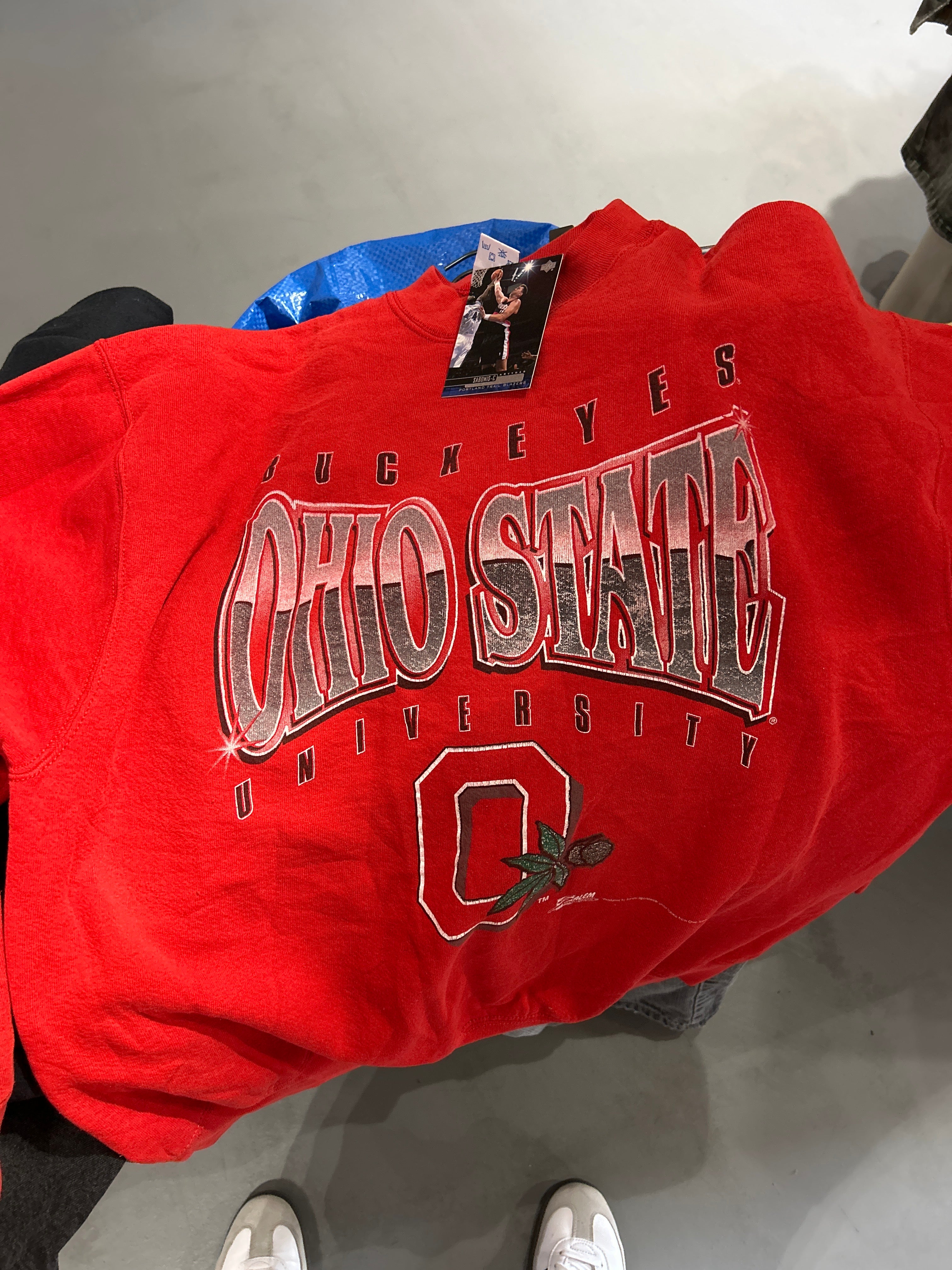 VNTG Ohio State Crew Sz XL