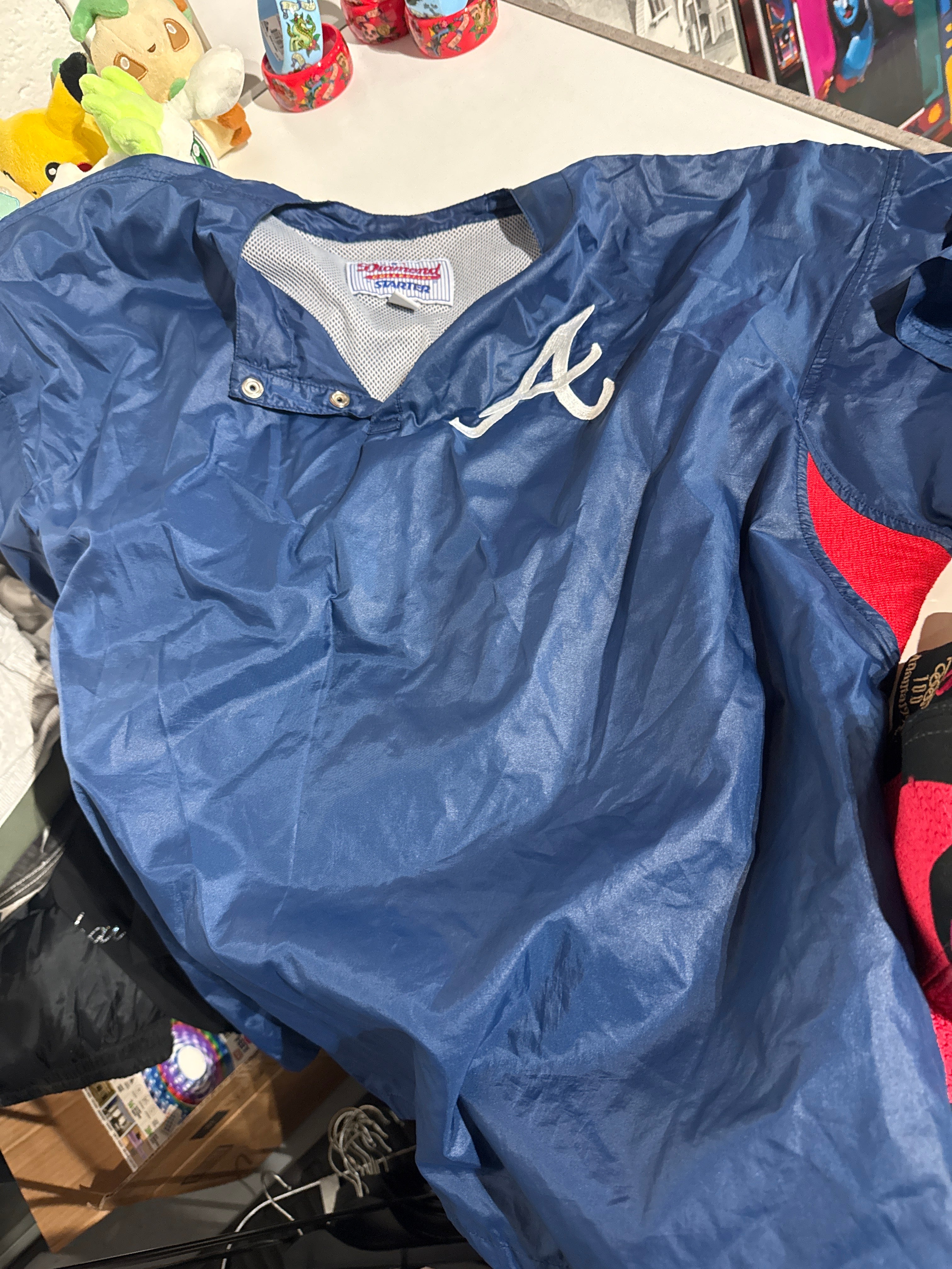 VTG Braves Starter Warm Up Sz XL