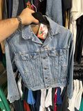 Vtg Levi’s Orange Tab Denim Jacket (S)