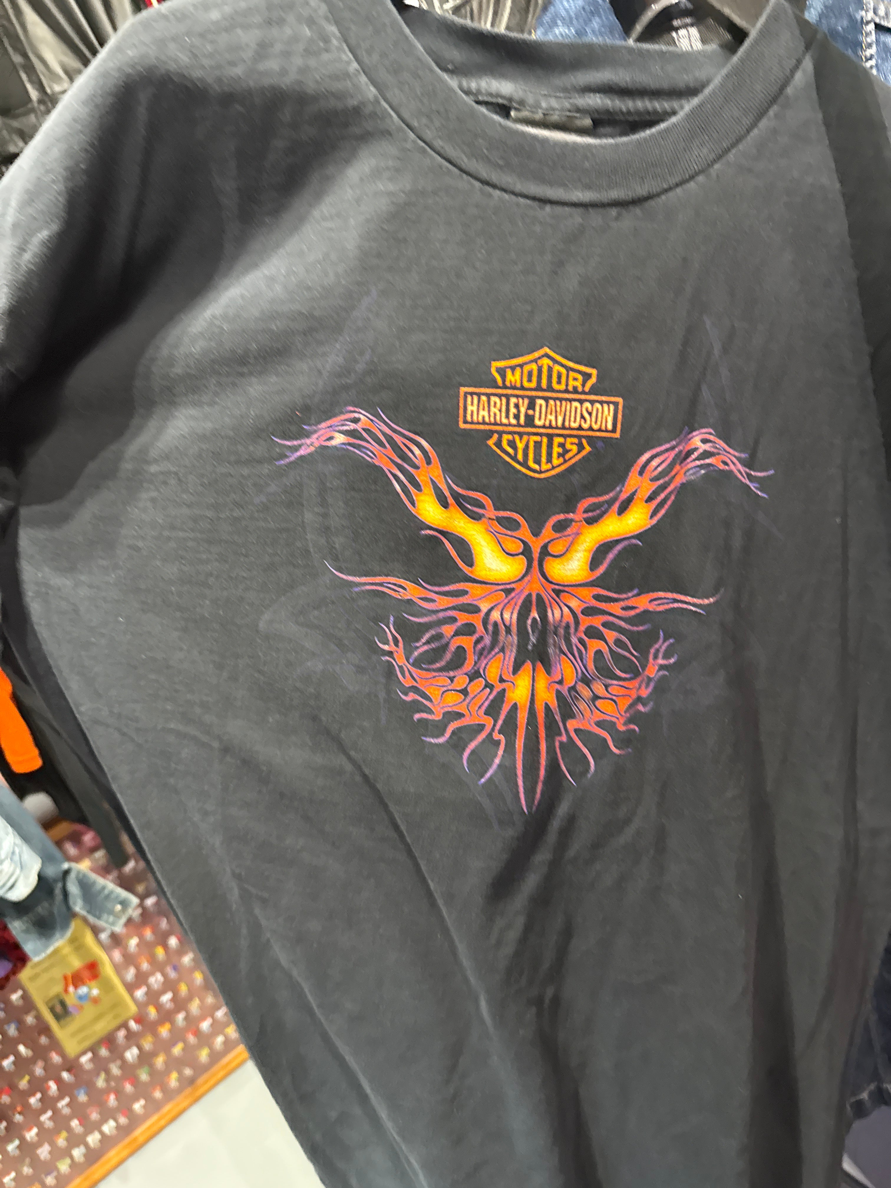 Harley Flame Face Tee 2XL