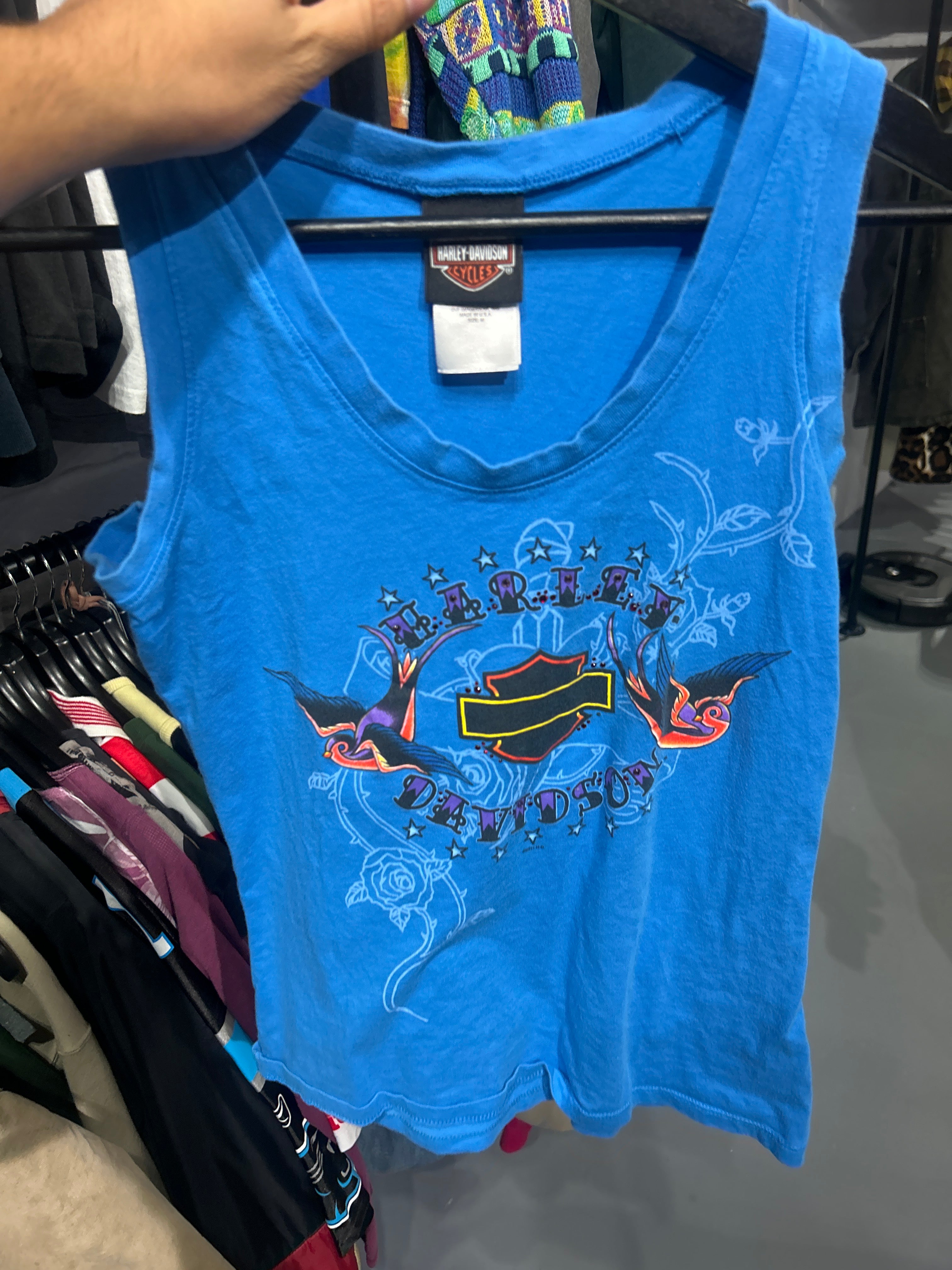 VNTG WMNS Harley Tank Sz M