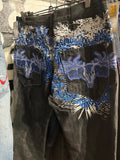 Y2K Russo Black & Blu 36x32