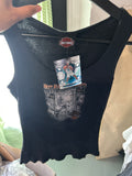 VNTG WMNS Harley Tank Sz M