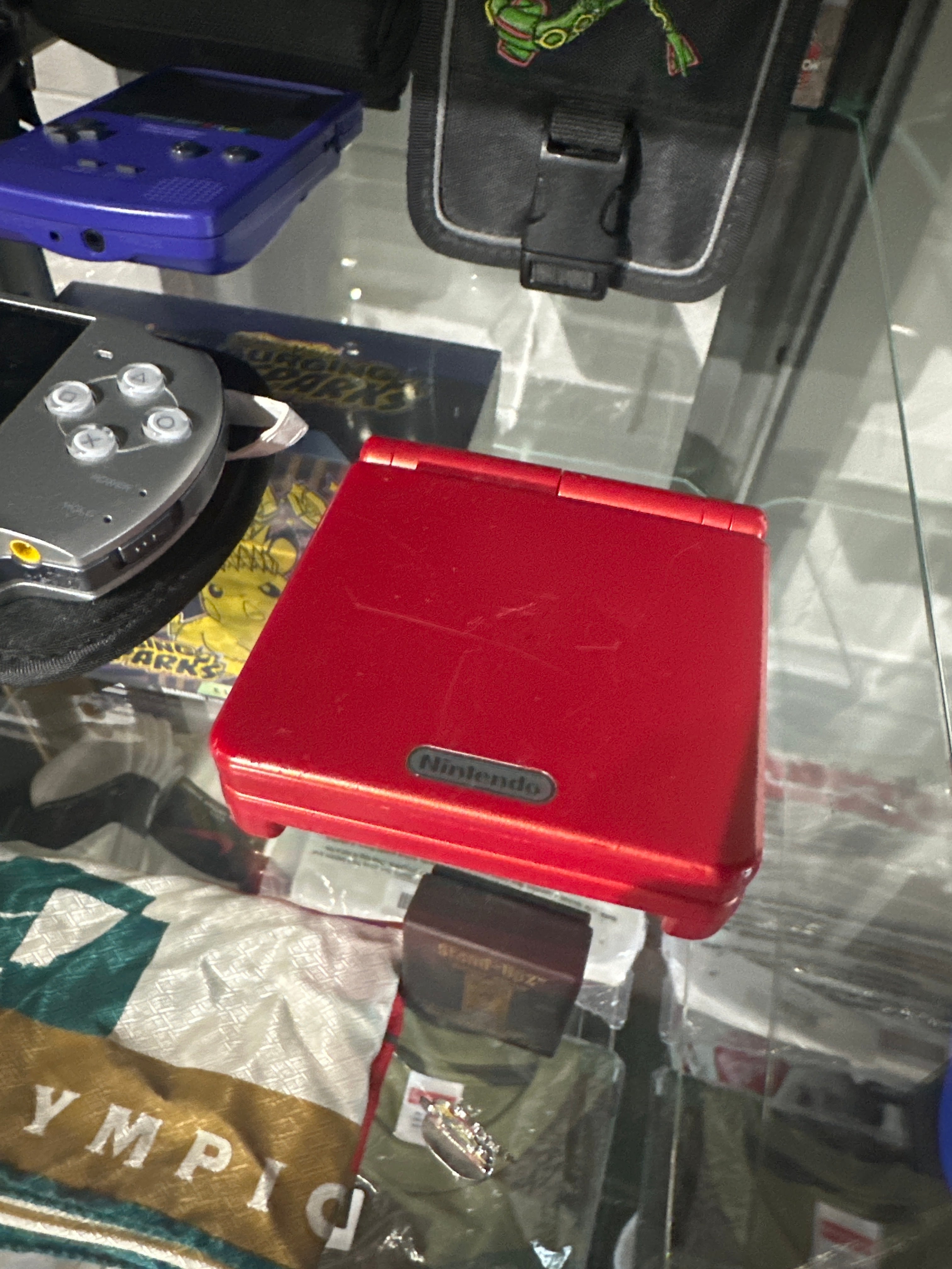 Gameboy Advance SP Red