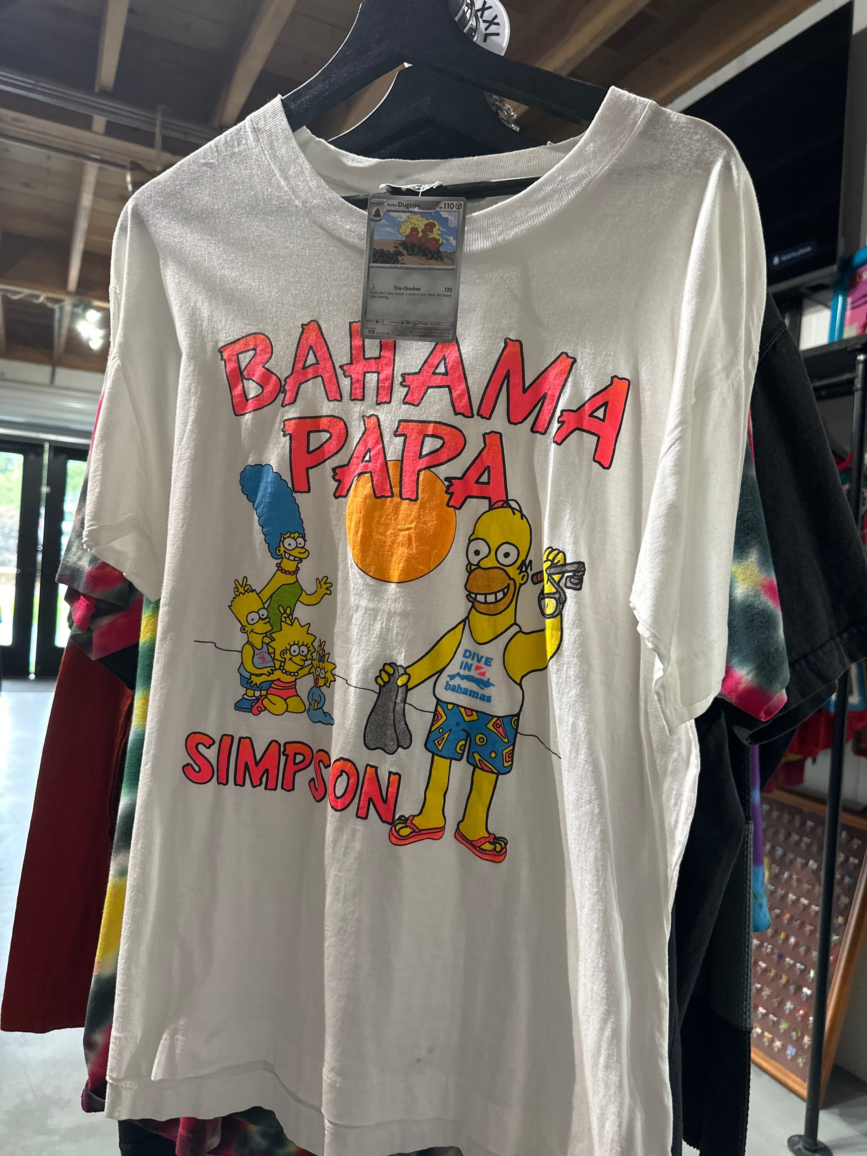 Vtg Simpsons Tee (L)