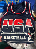 VNTG USA Basketball Jersey Sz L