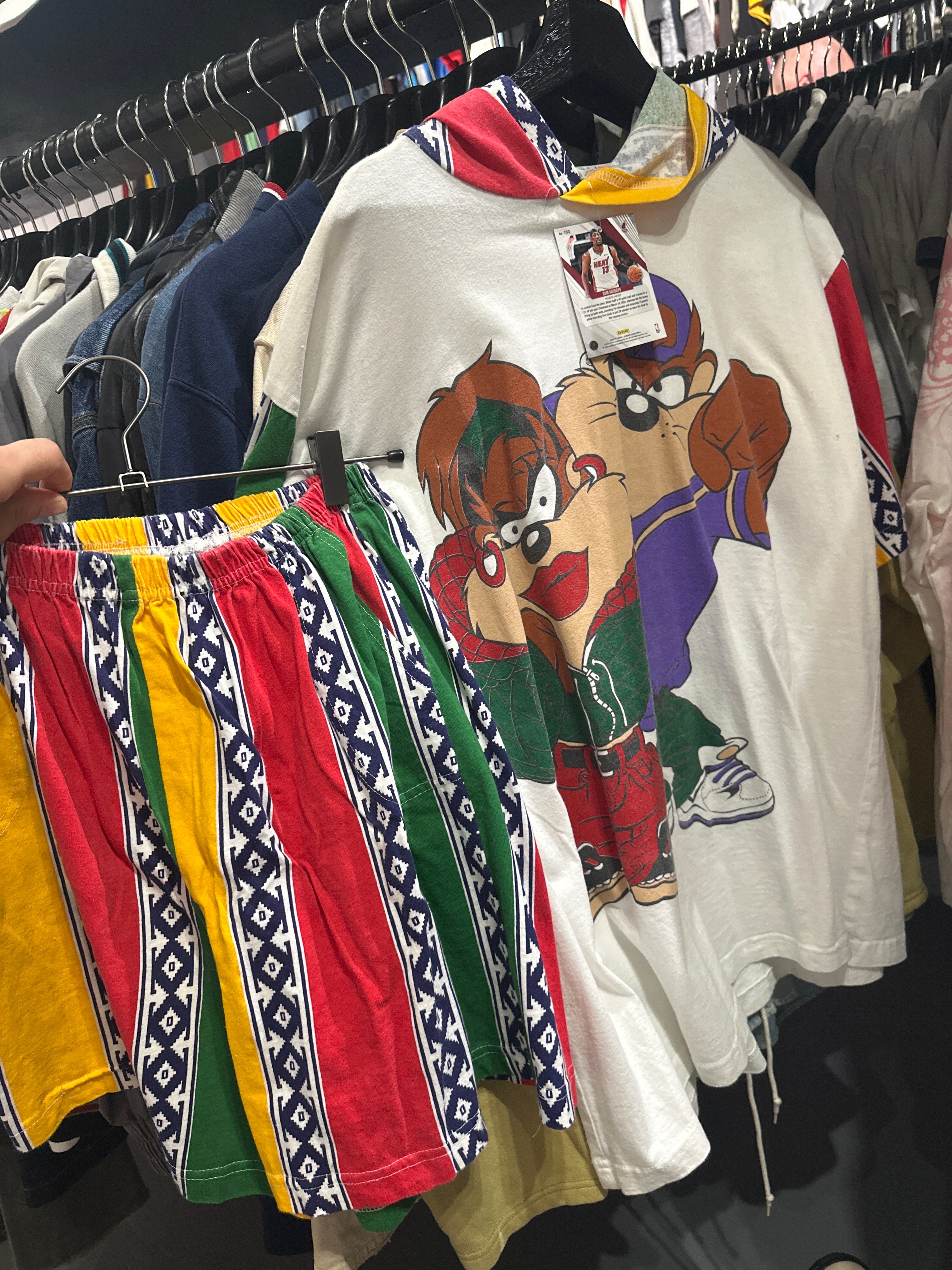Vtg 90s Taz Set (L)