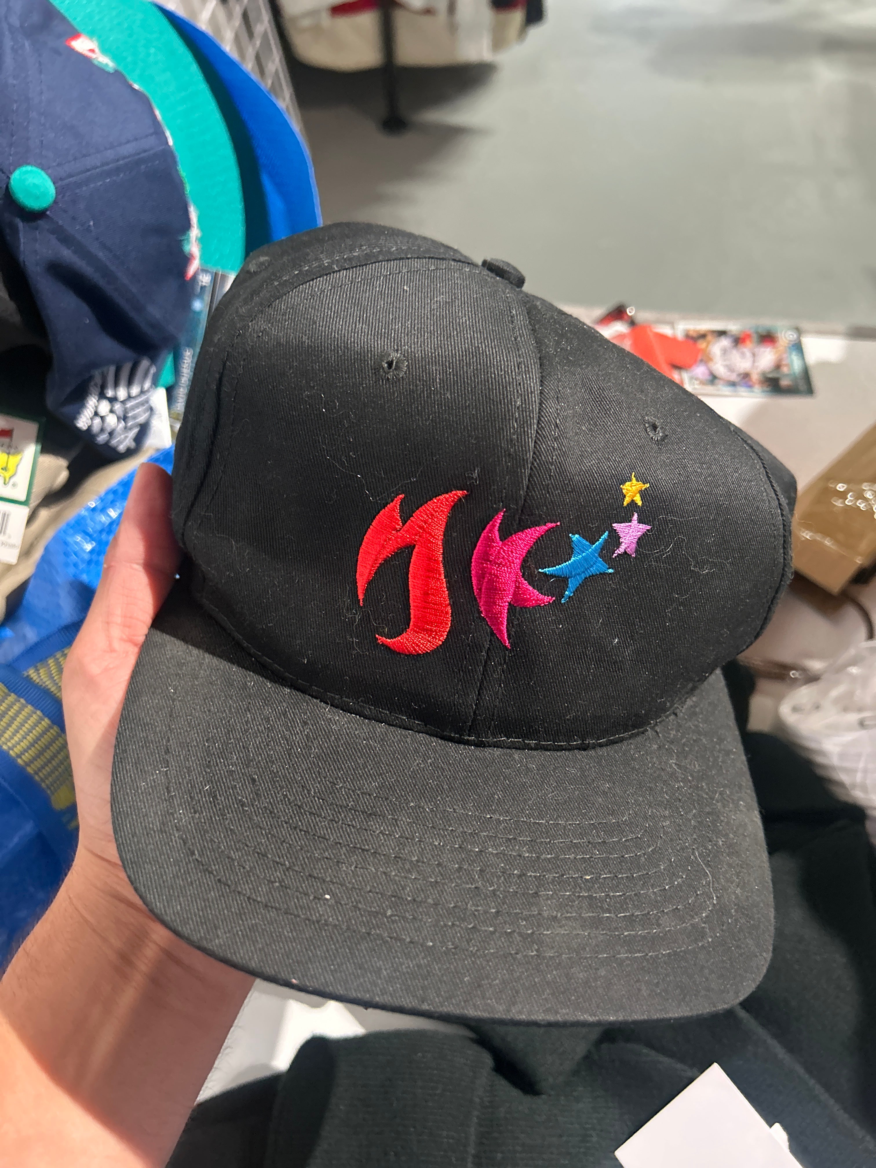 VNTG 96 Olympics Black Torch Hat