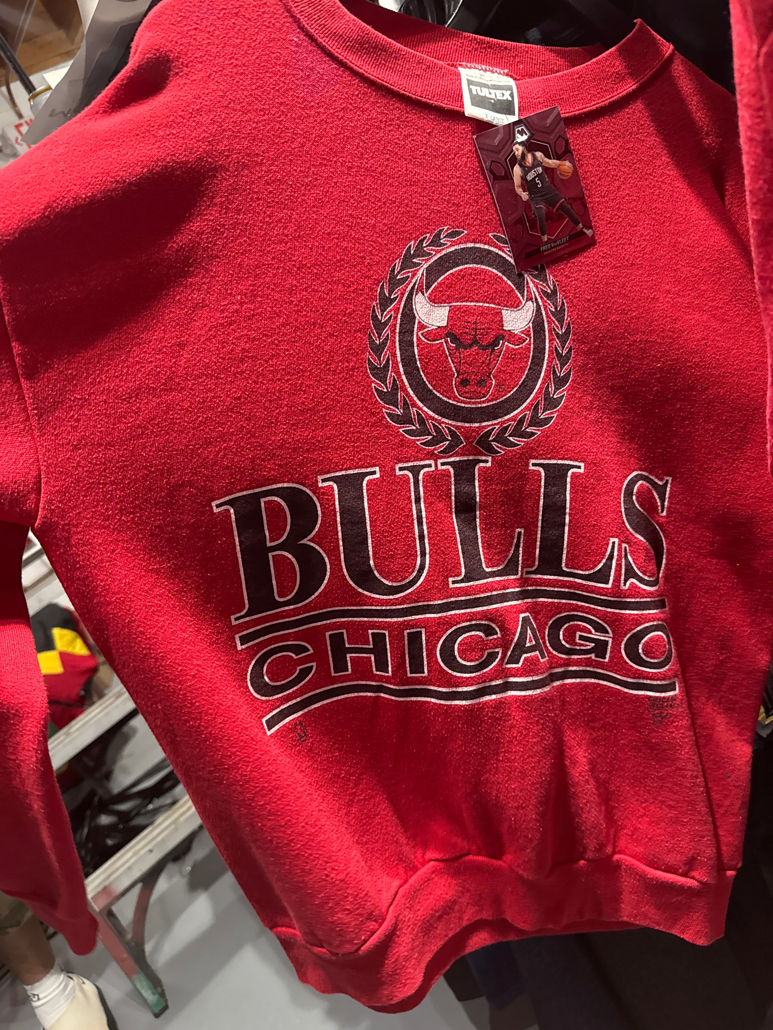 VTG Bulls Crewneck Sz XL
