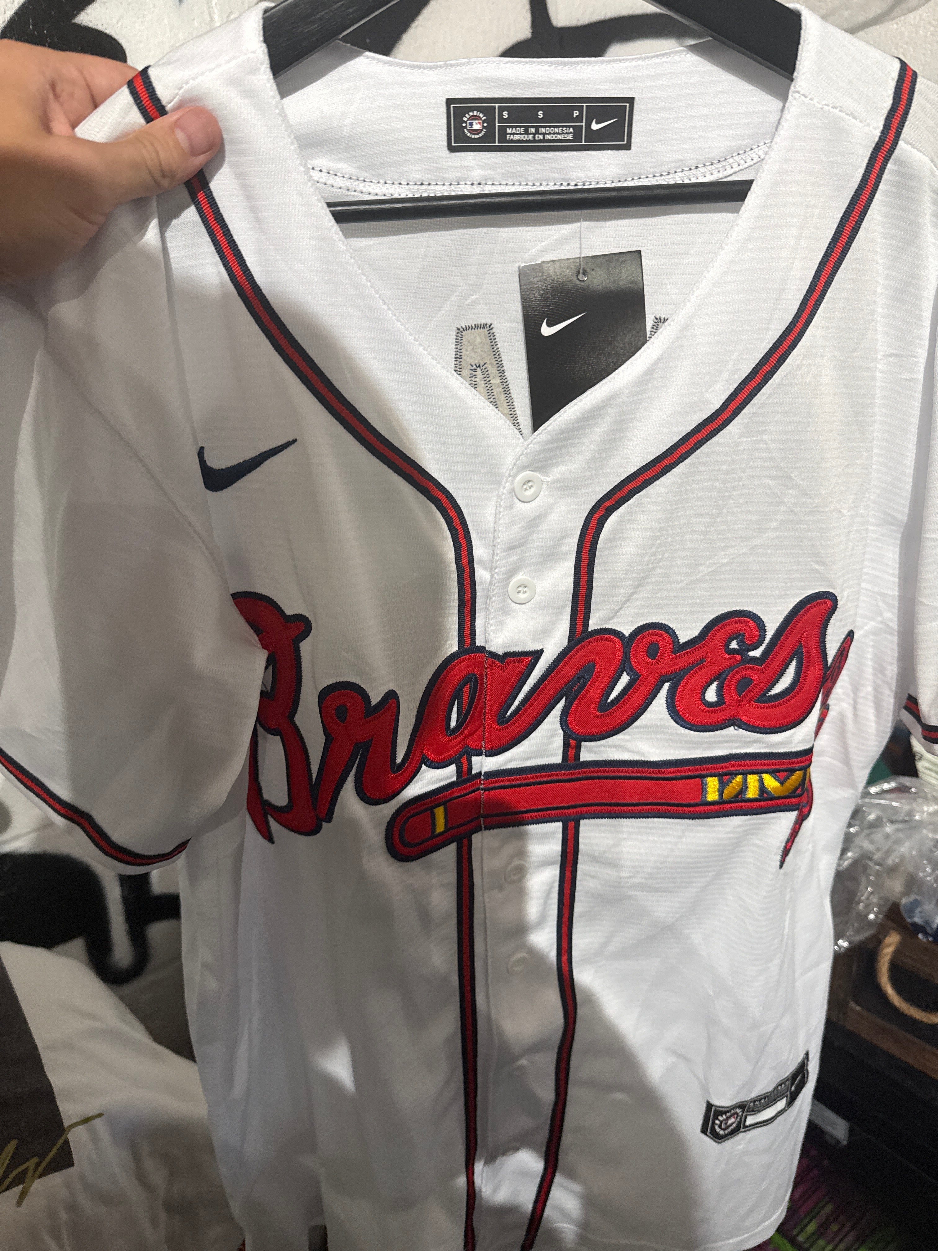Atlanta Braves Acuna Jersey Sz S
