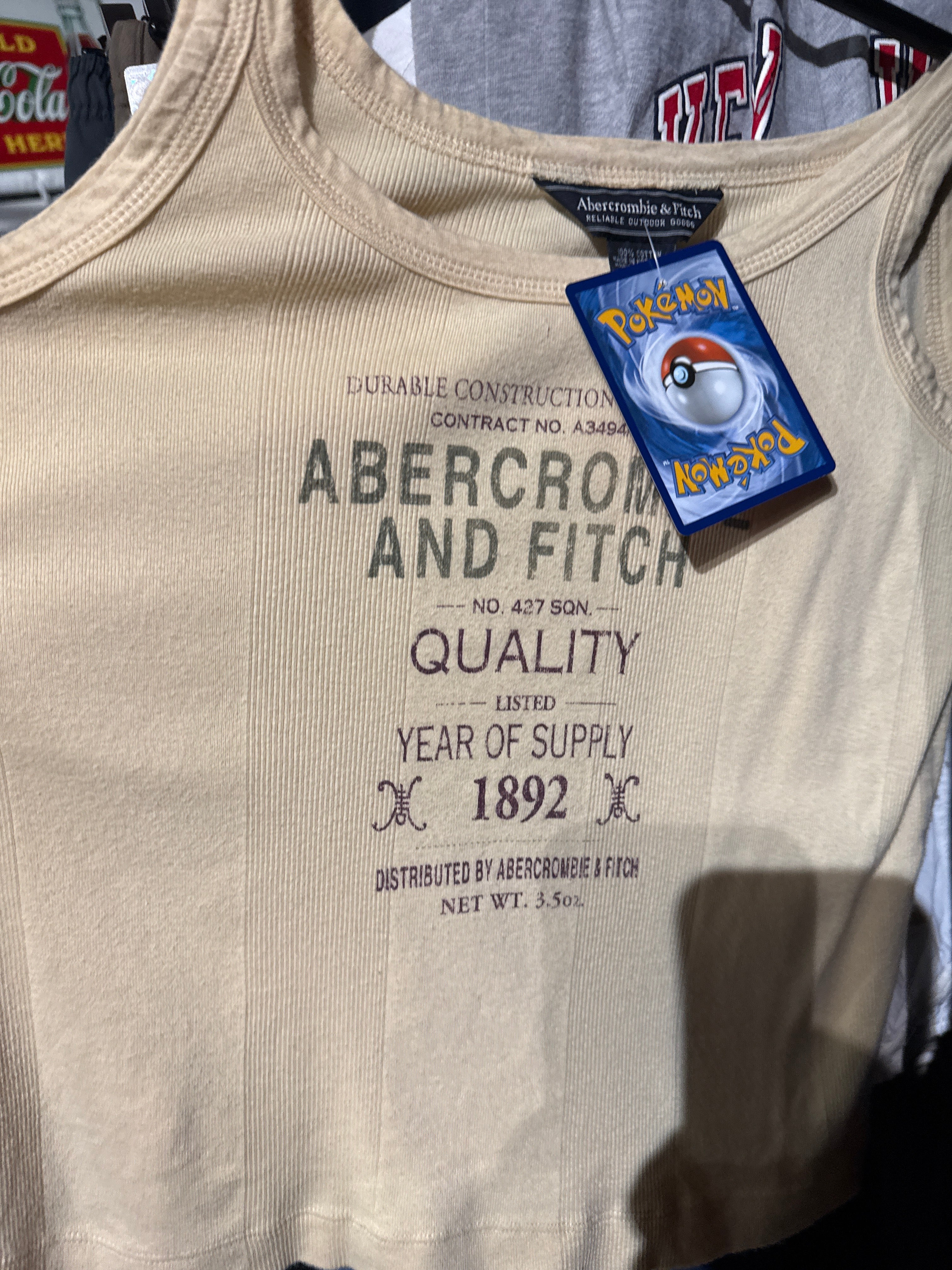 Y2K Abercrombie Tank Sz M