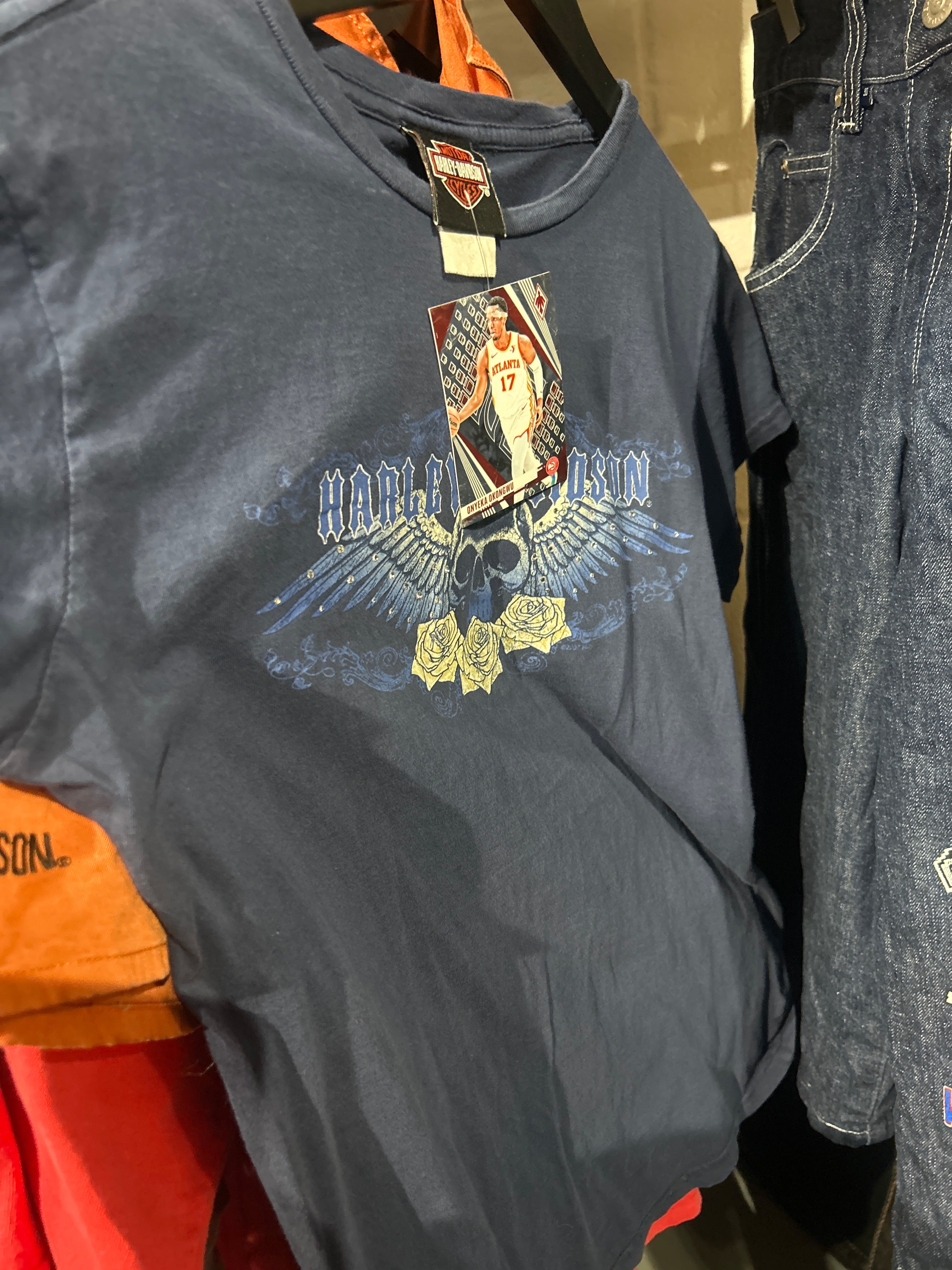 VNTG WMNS Harley Top Sz L