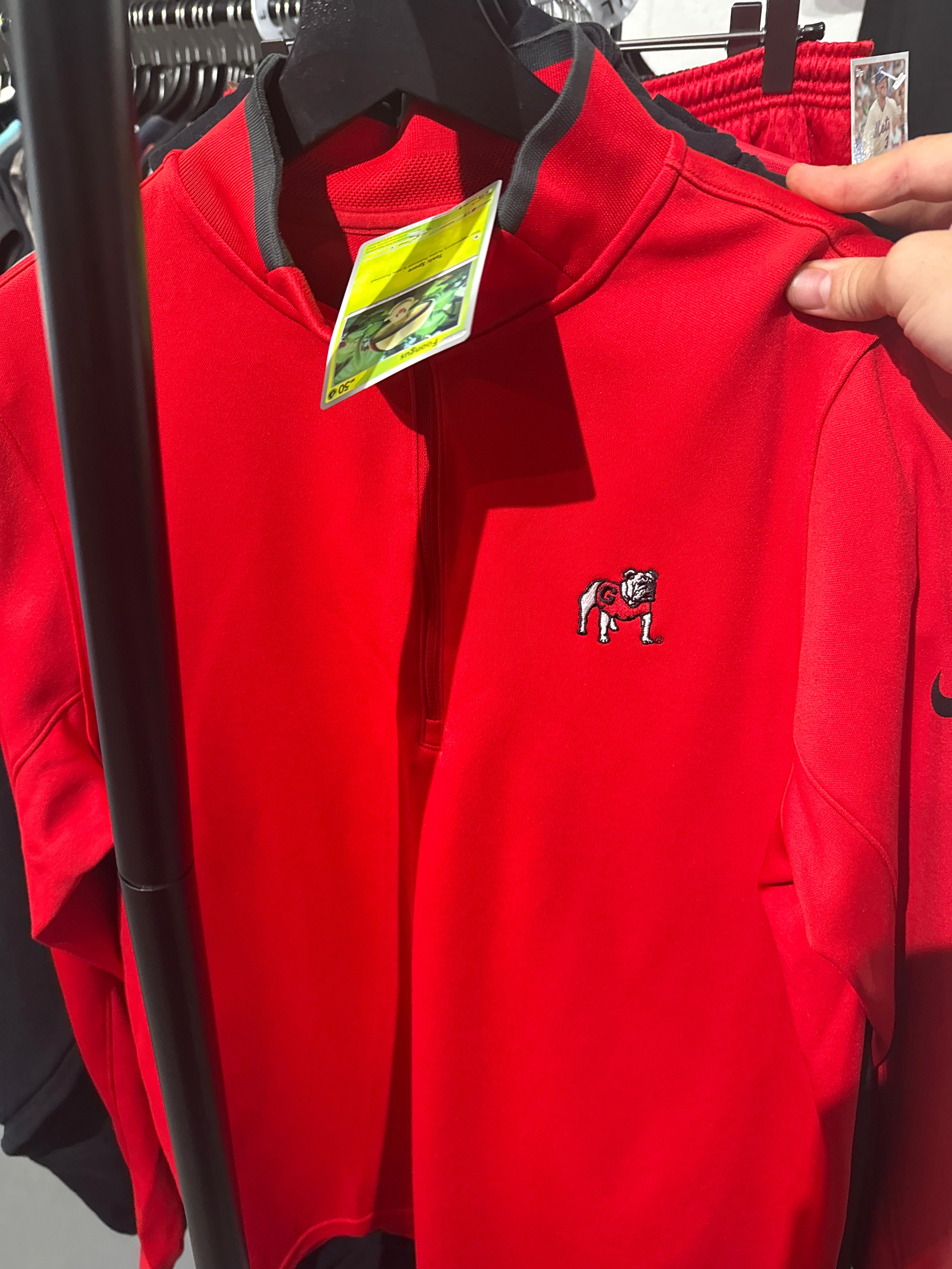 UGA Nike Golf Pullover Sz S